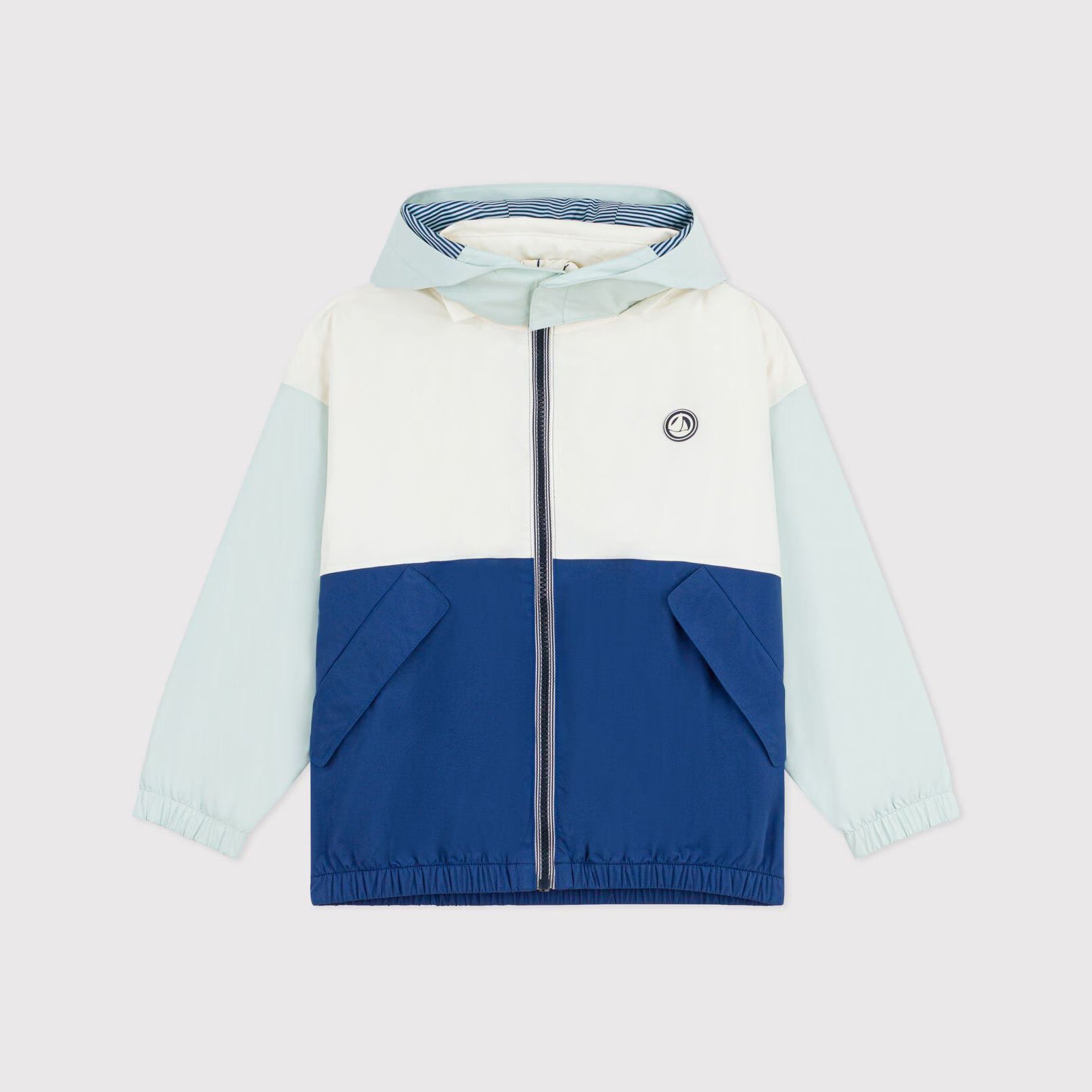 Boys Blue Zip-Up Jacket