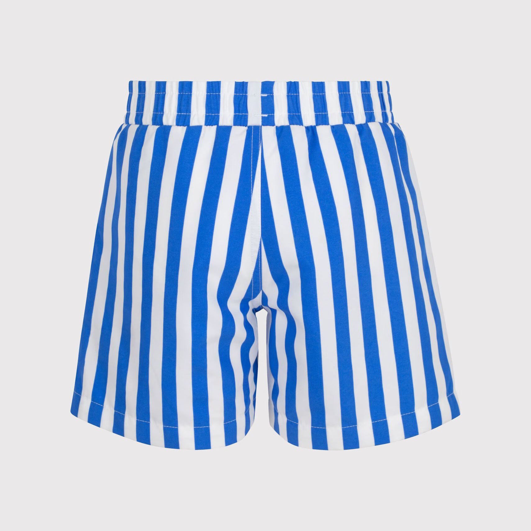 Boys Blue Stripes Swim Shorts