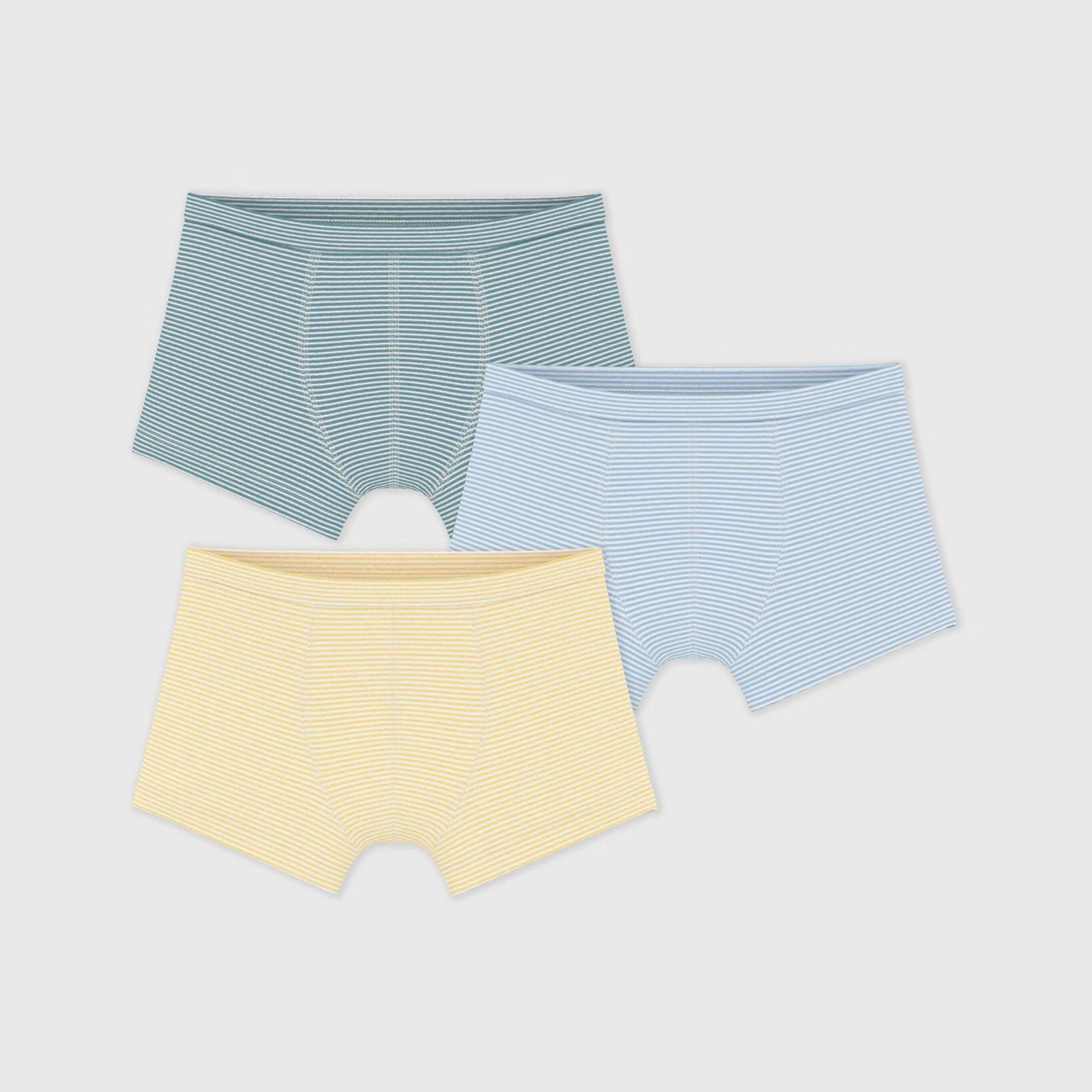Boys Multicolor Cotton Underwear Set(3 Pack)