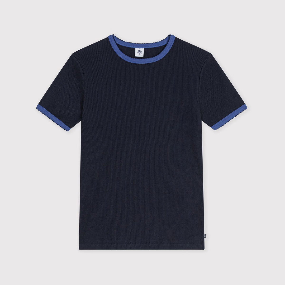 Women Navy Cotton T-Shirt