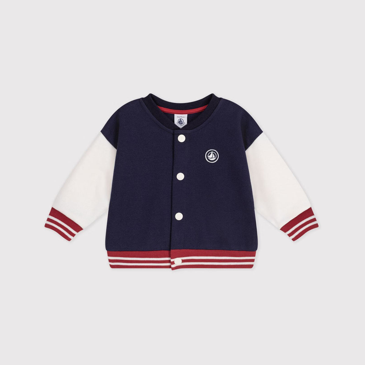 Baby Boys Navy Cotton Jacket