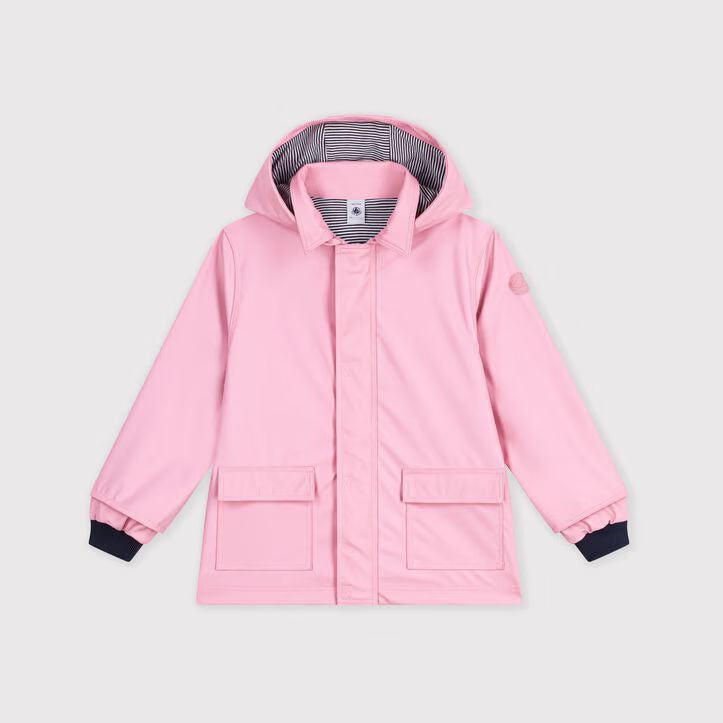 Girls Pink Raincoat