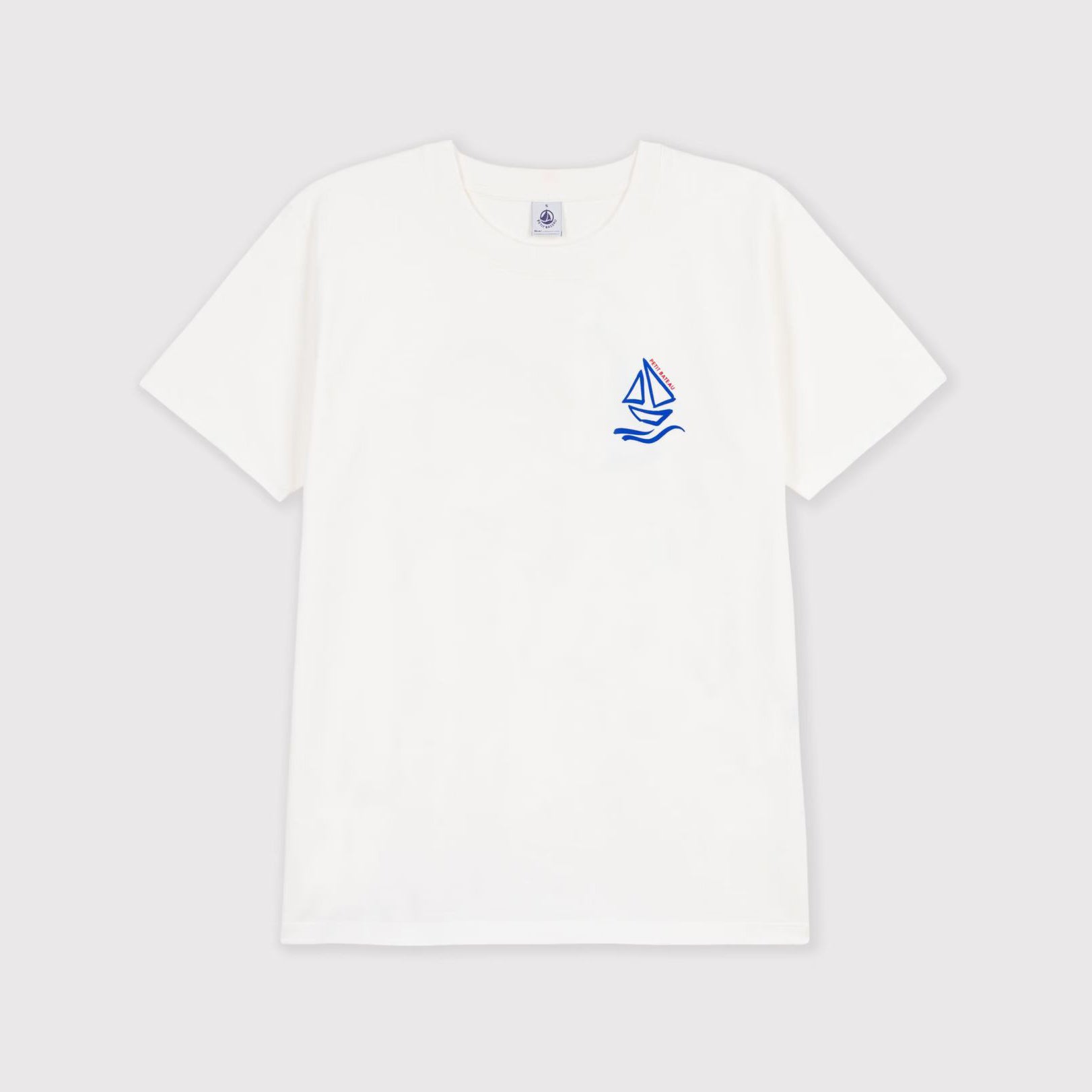 Women White Logo Cotton T-Shirt