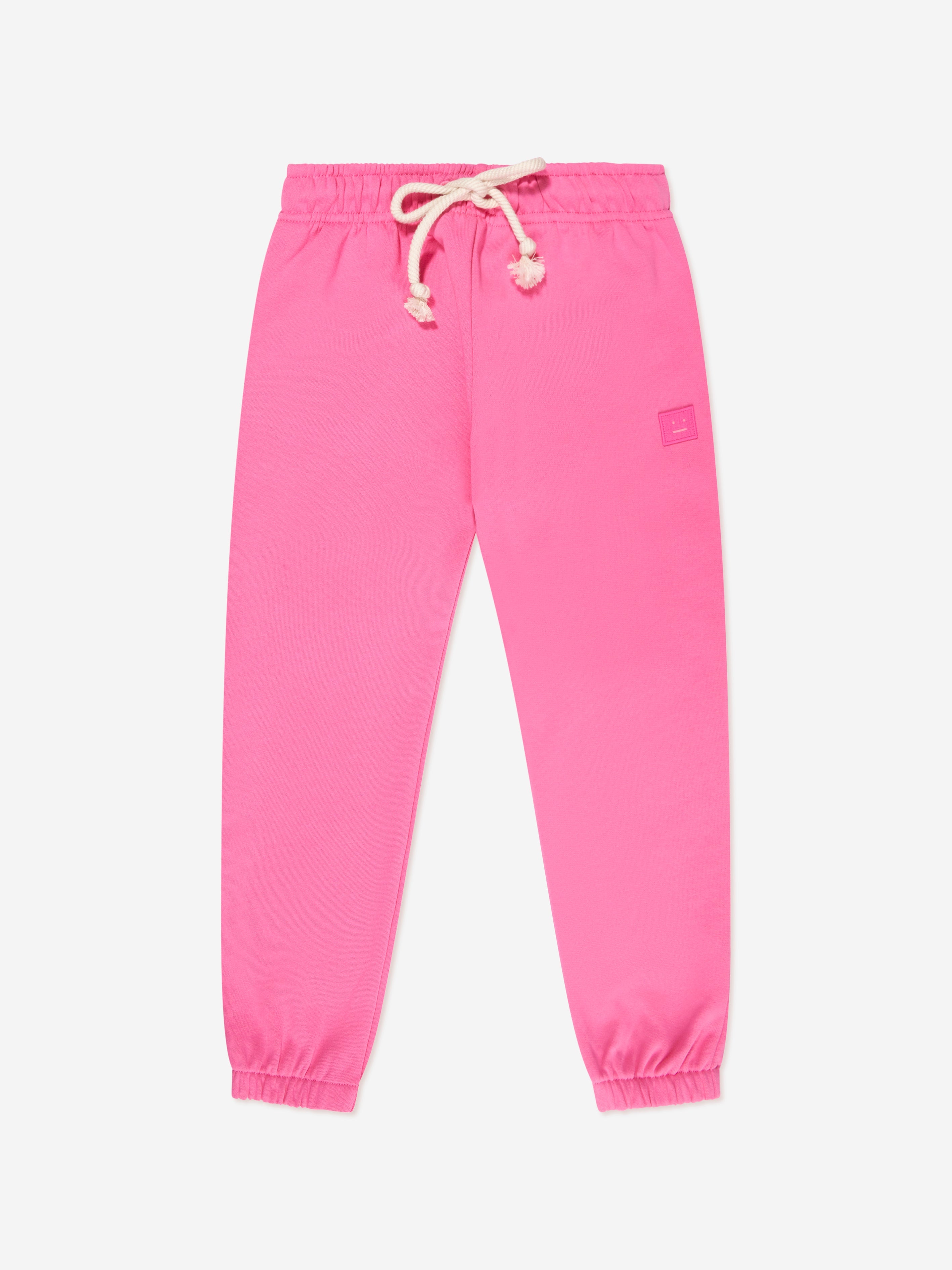 Kids Mini Frack X Face Joggers in Pink