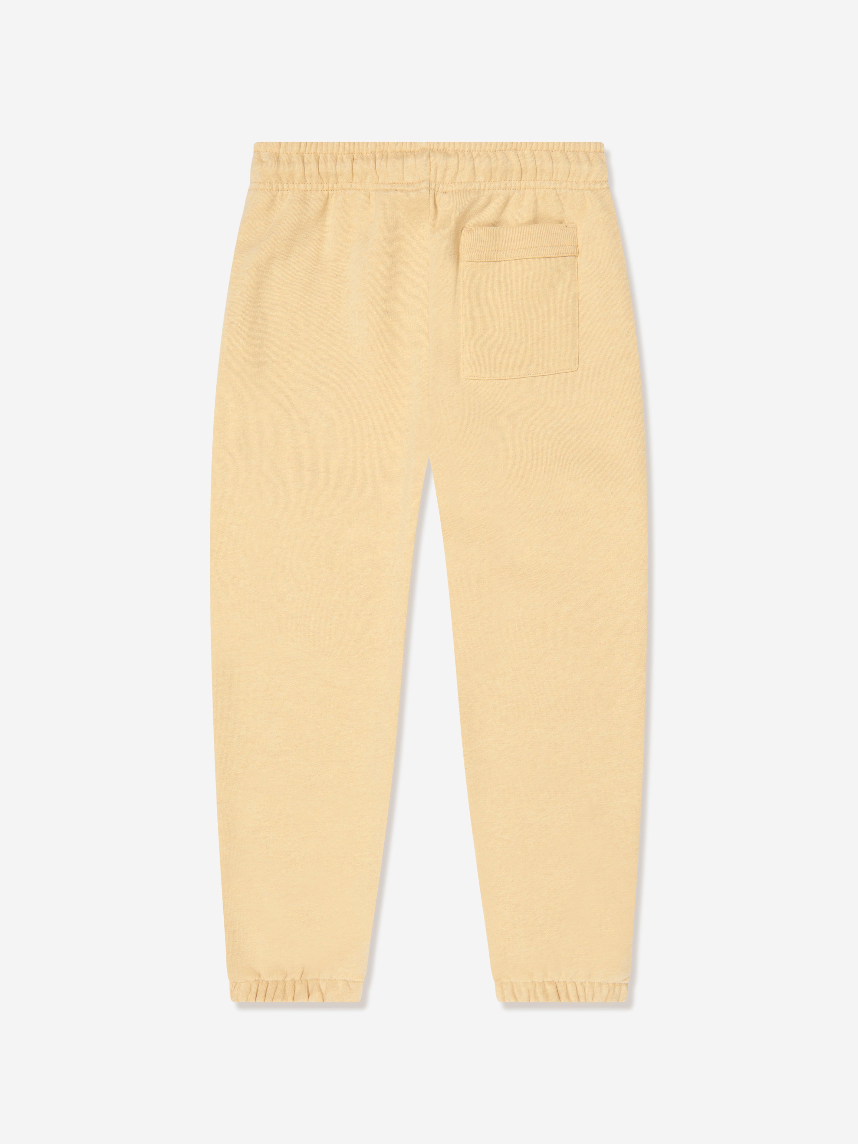 Kids Face Patch Joggers in Yellow