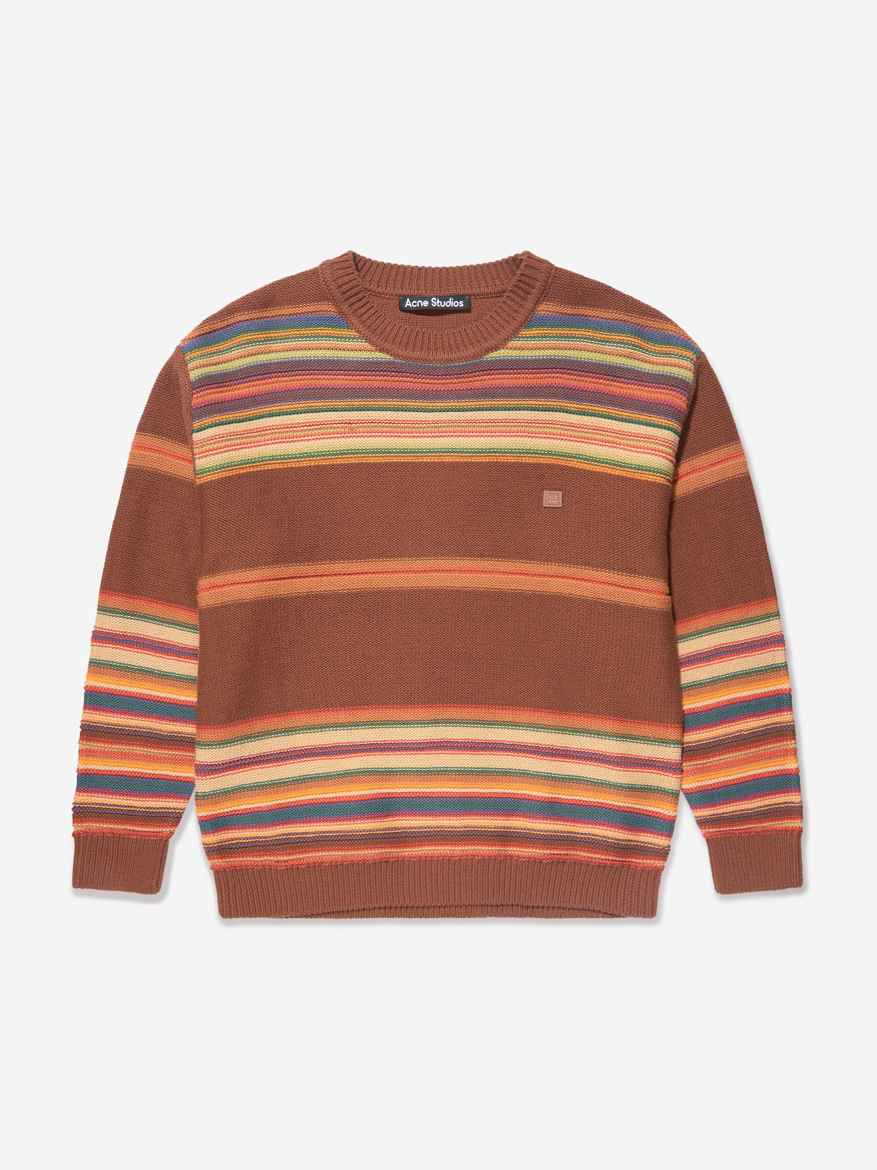 Kids Striped Jumper in Brown