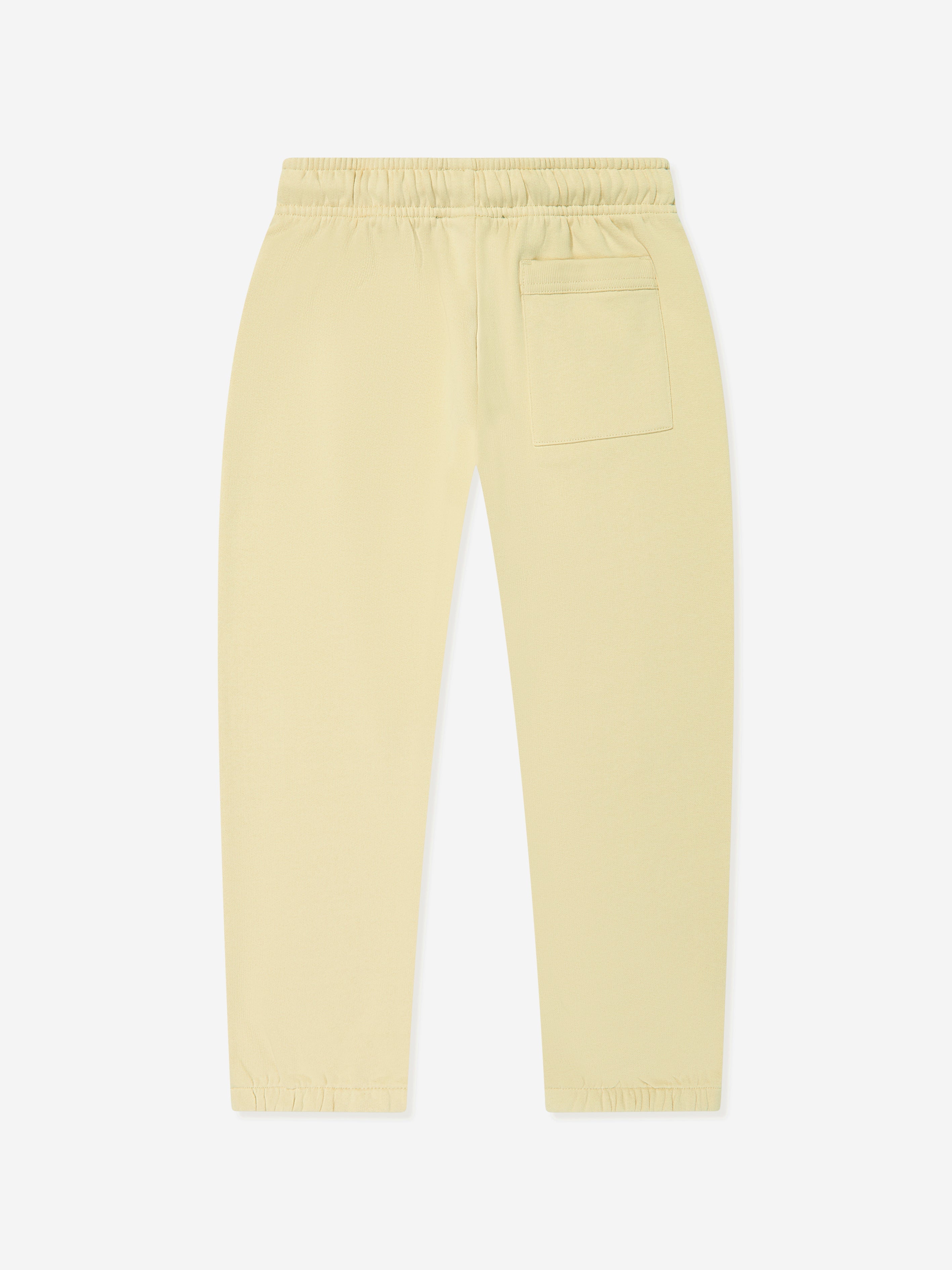 Kids Logo Joggers in Sand Green