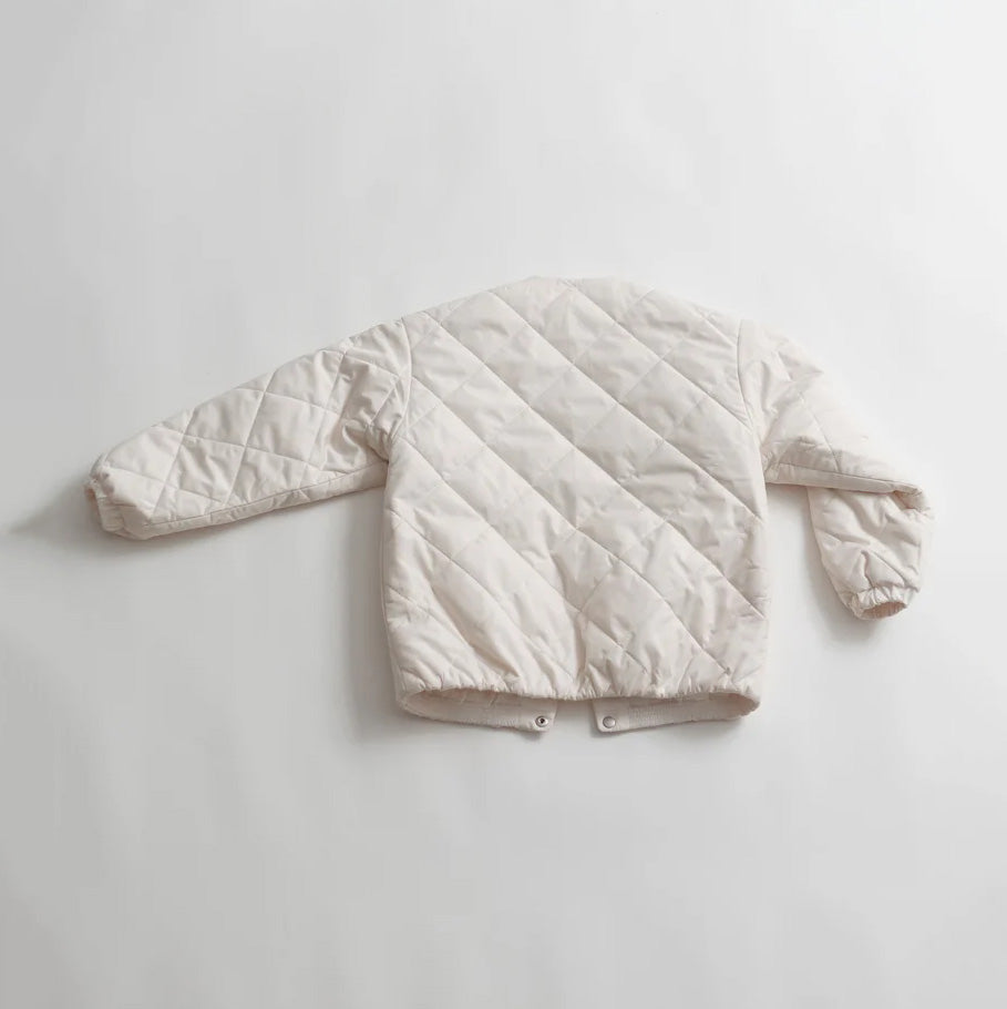 Adult White Padded Jacket