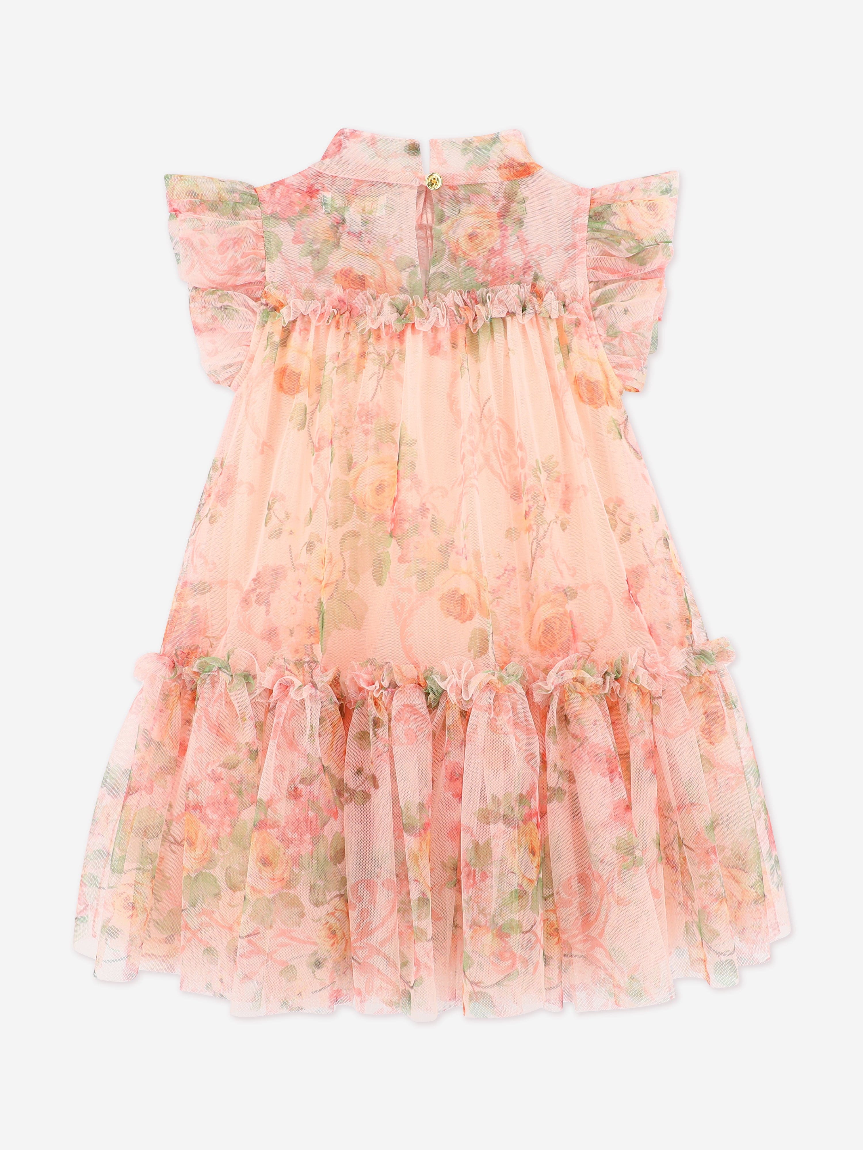 Girls Marigold Primrose Dress in Pink