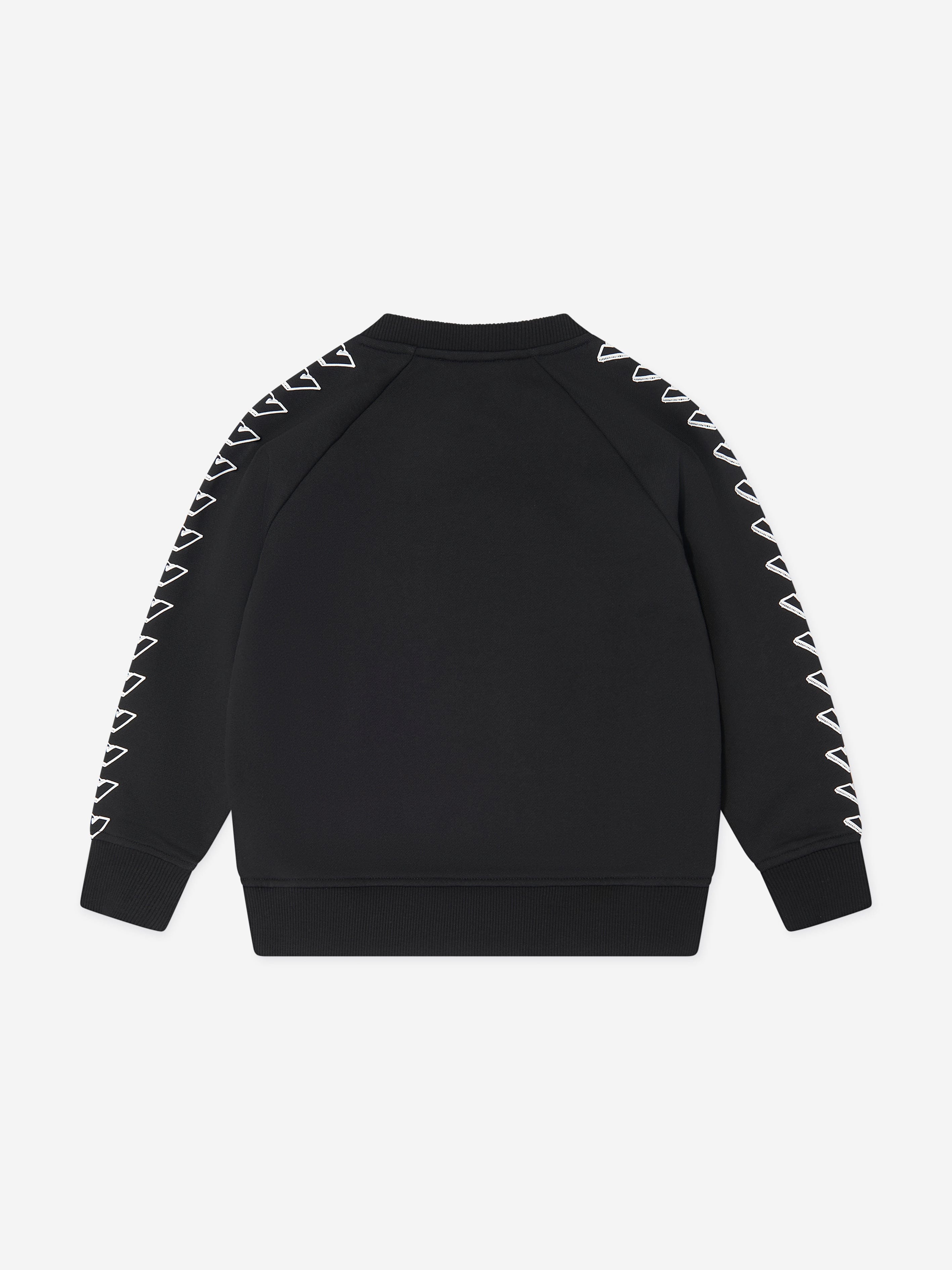 Emporio Armani Boys Logo Sweatshirt in Black