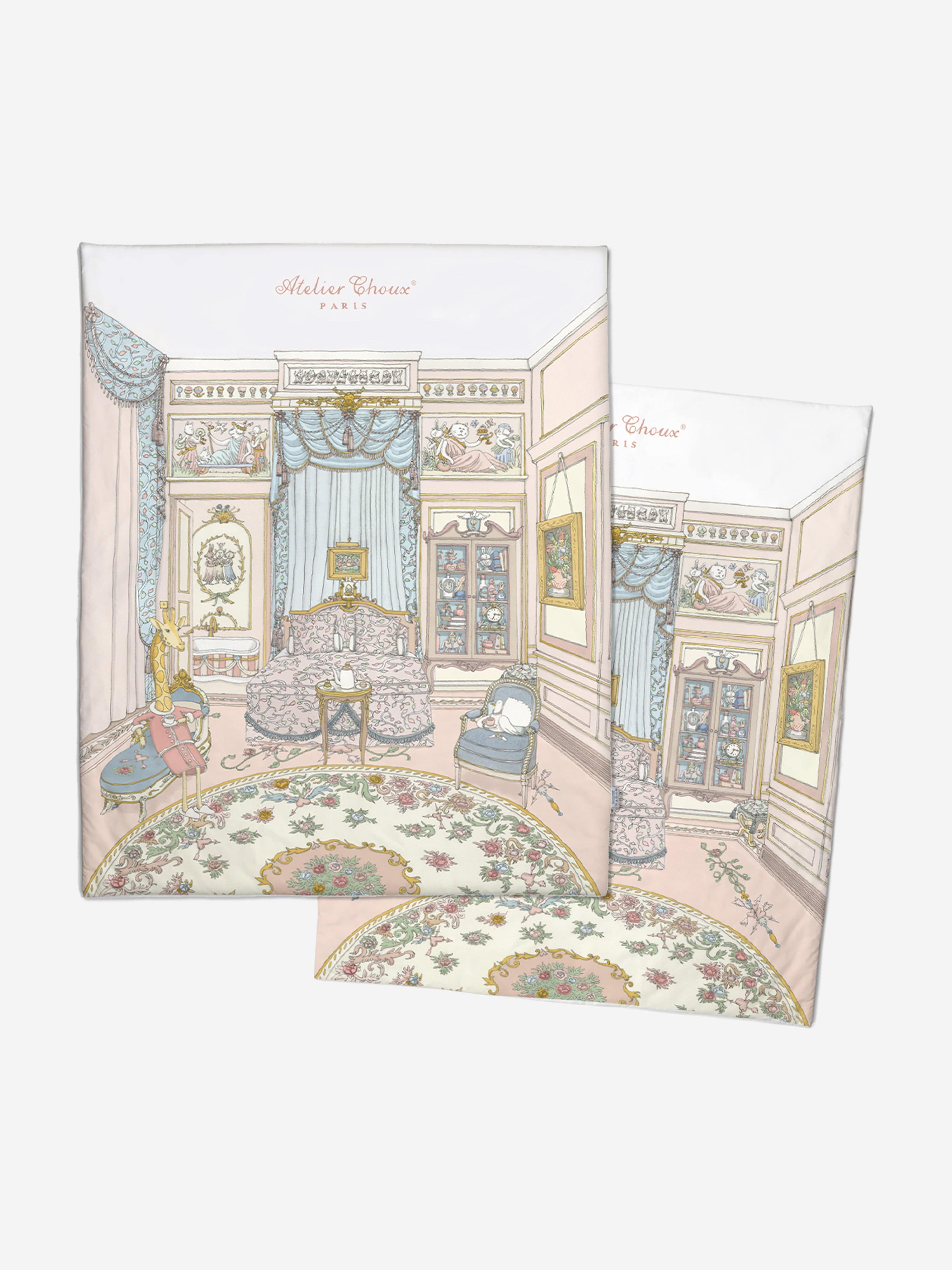 Atelier Choux Baby French Bedroom Quilt in Multicolour (100 × 130 cm)