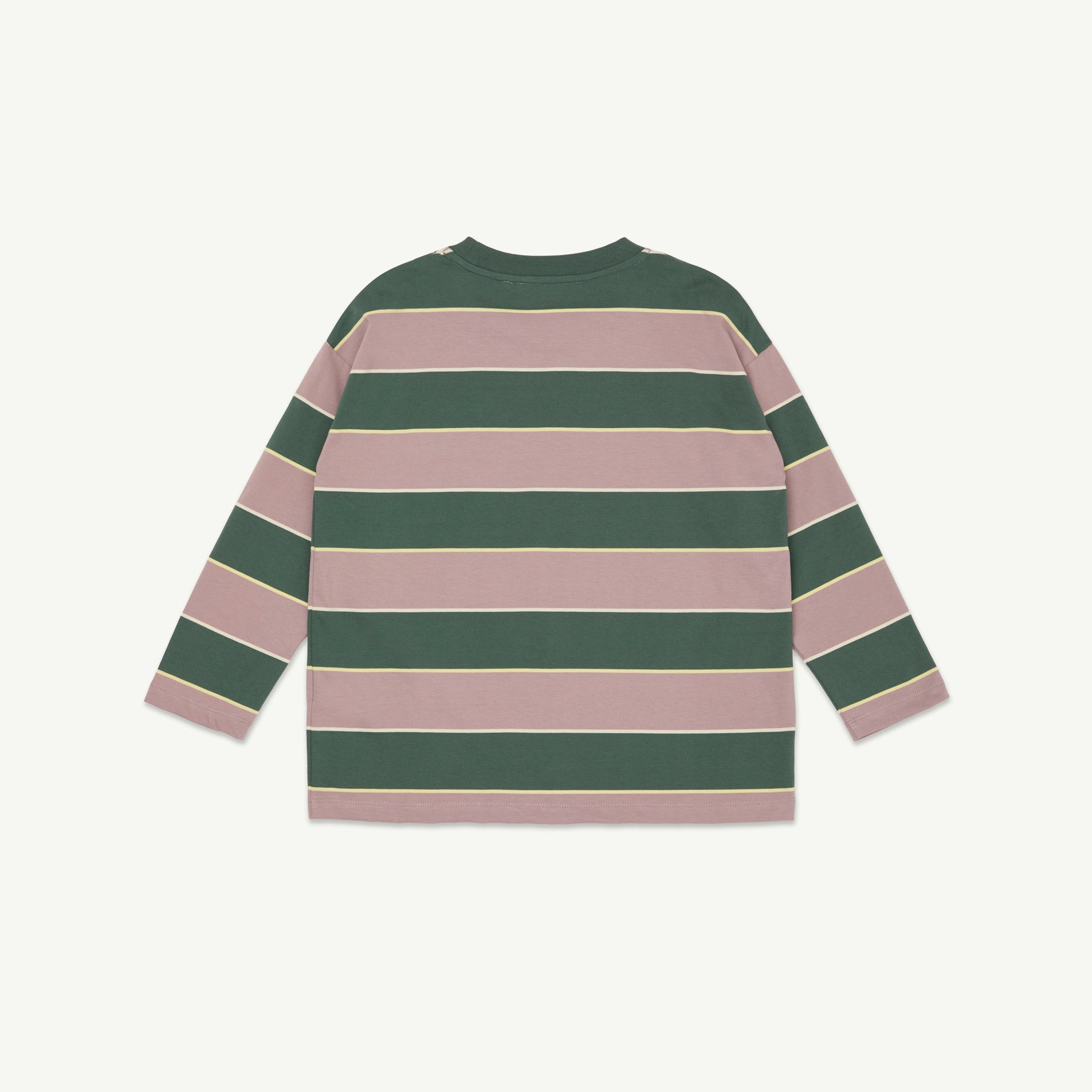 Boys & Girls Pink Stripes Cotton T-Shirt