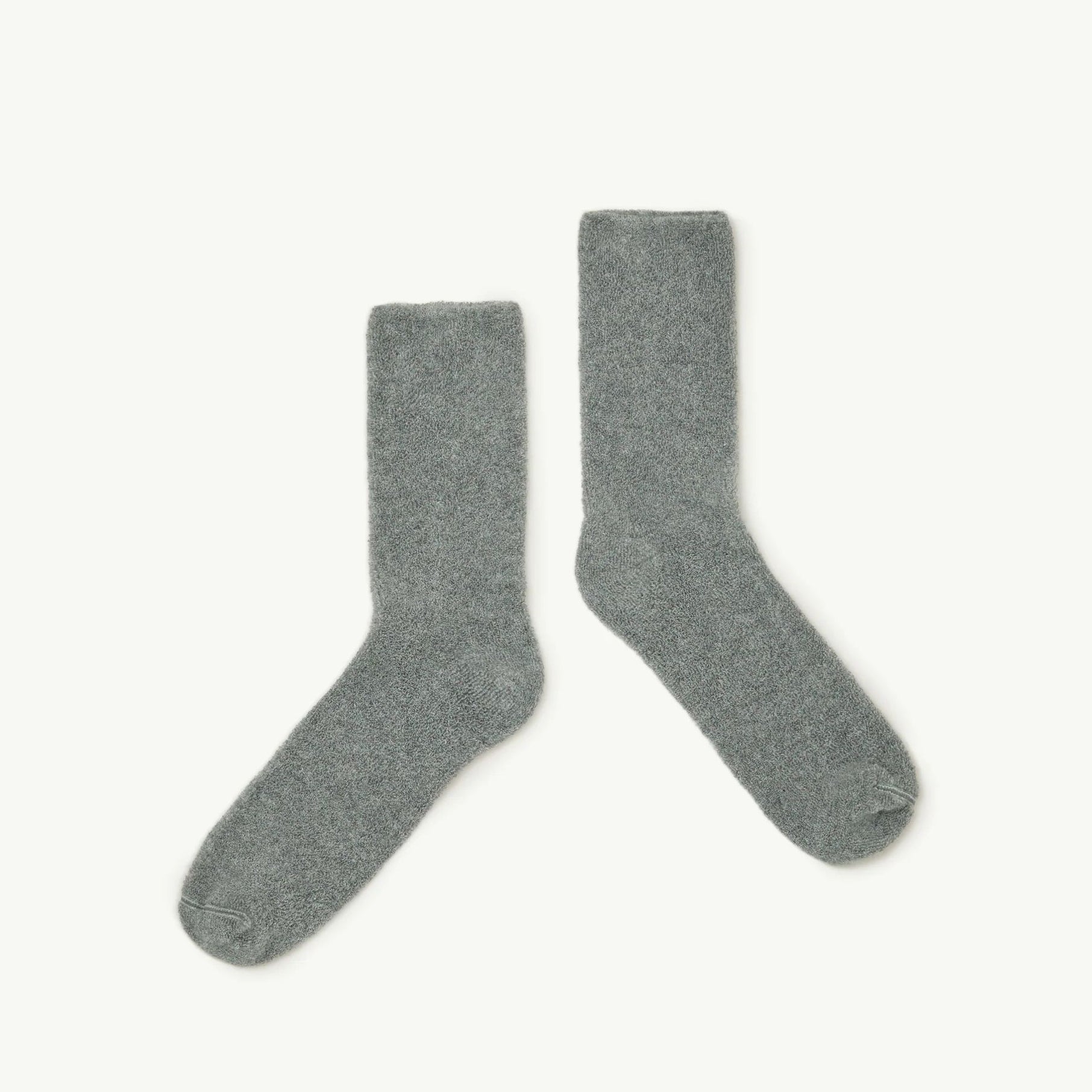 Boys & Girls Grey Terry Socks
