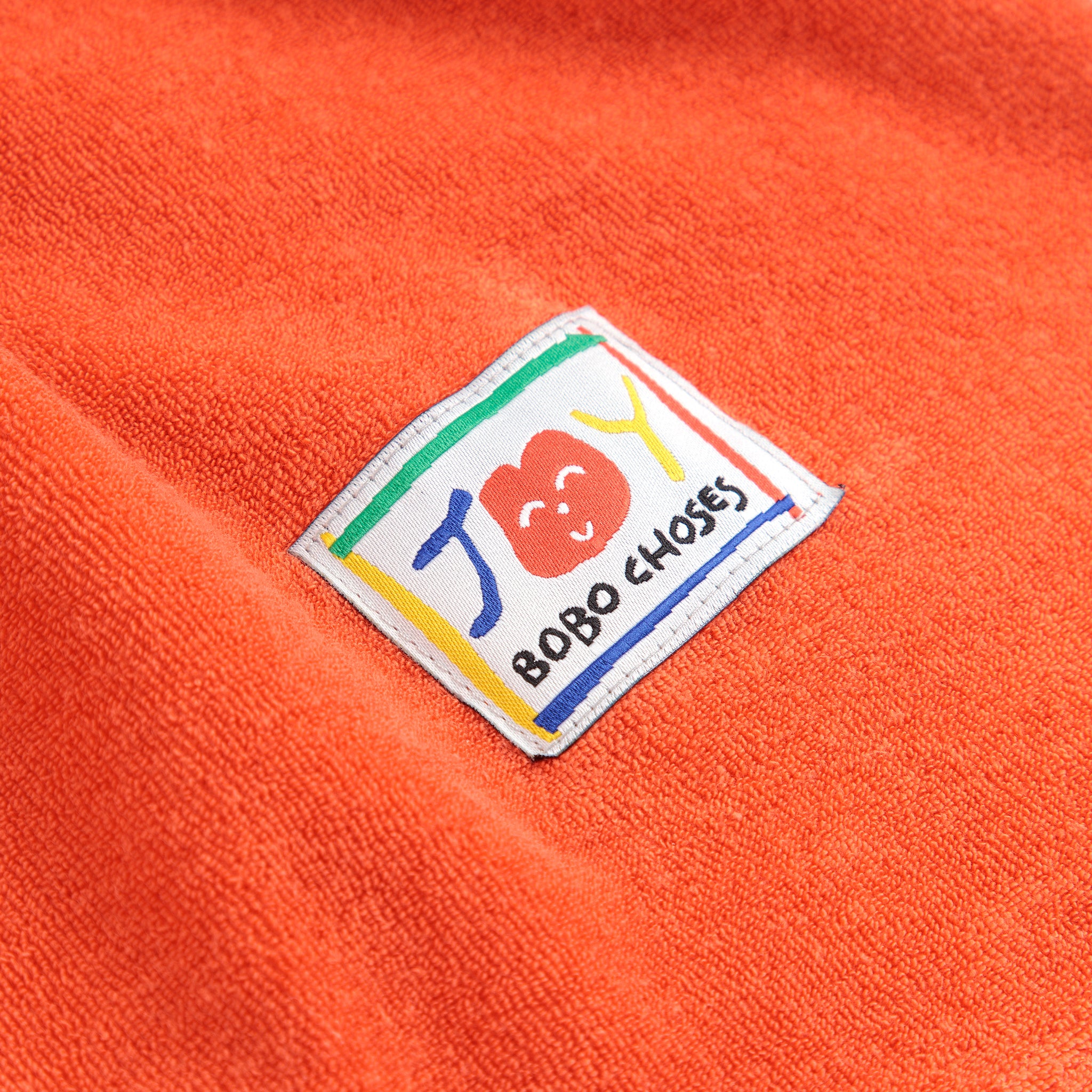 Girls Red Smiling Cotton Skirt