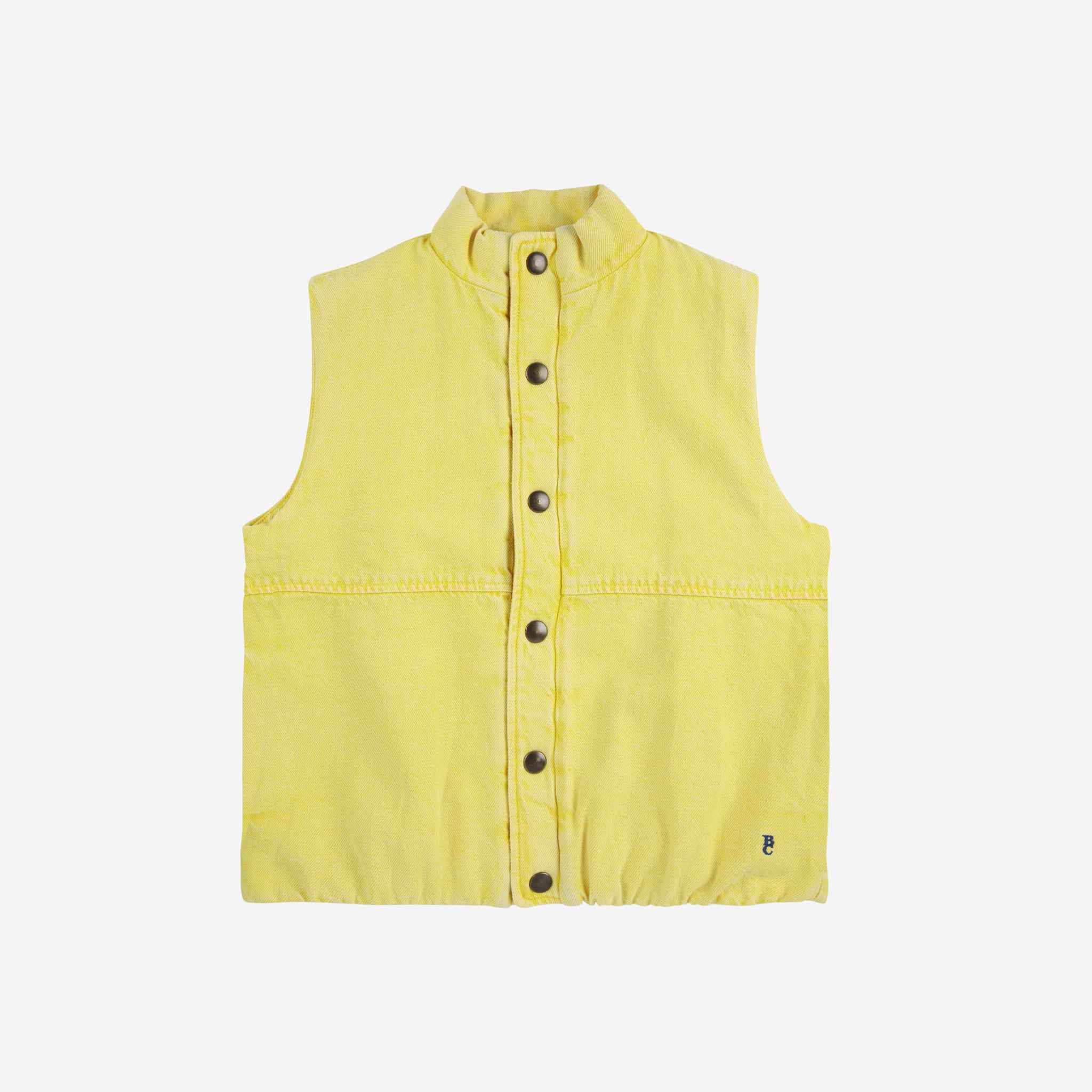 Boys & Girls Yellow Embroidery Gilet