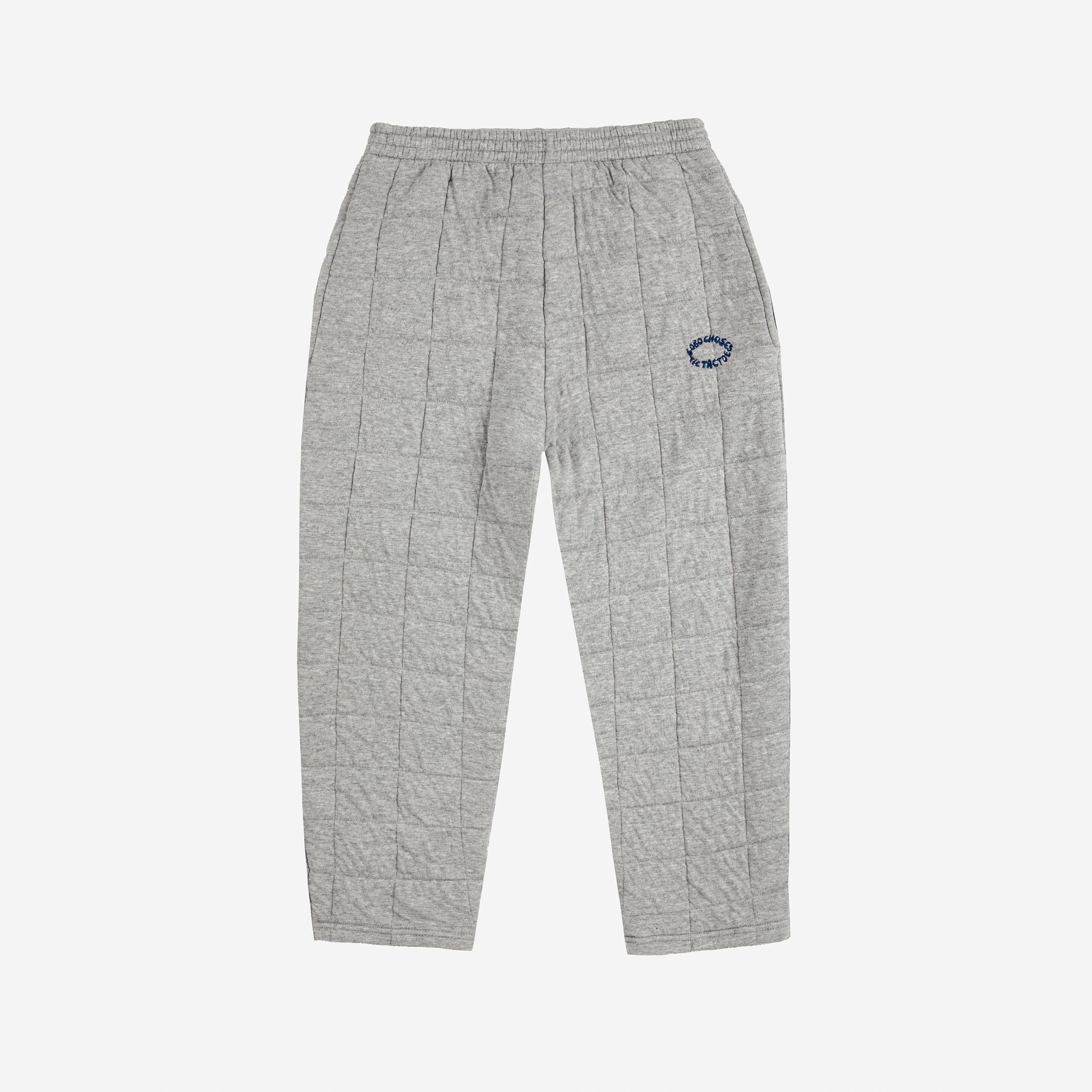 Boys Light Grey Padded Trousers