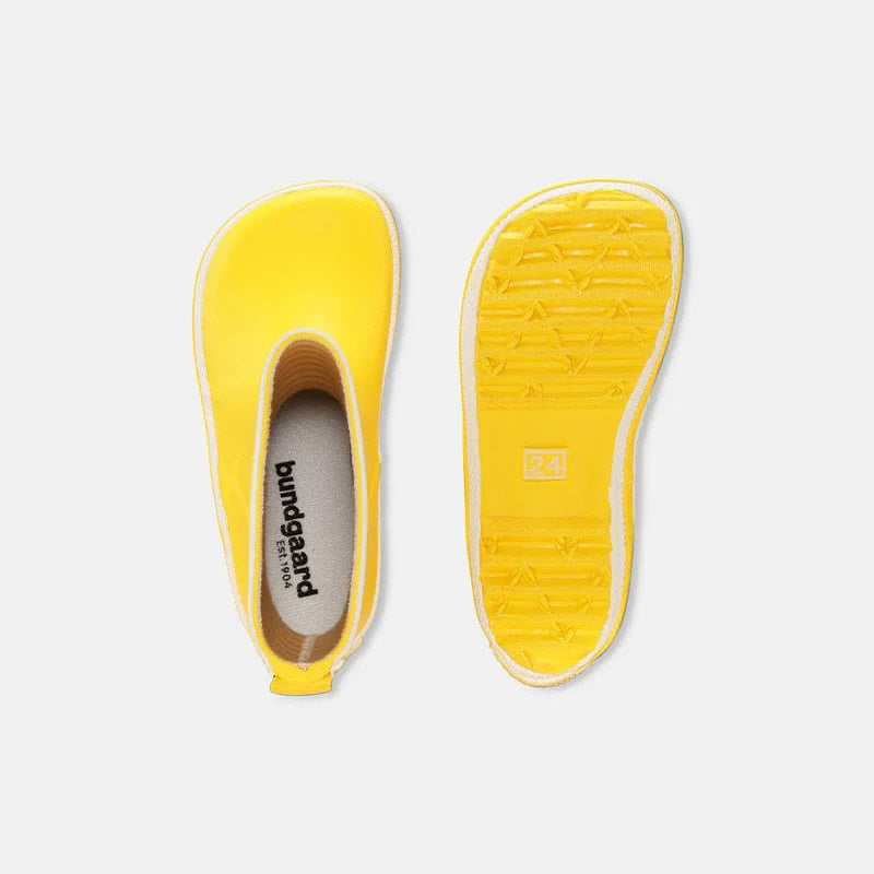 Boys & Girls Yellow "Charly High" Rain Shoes