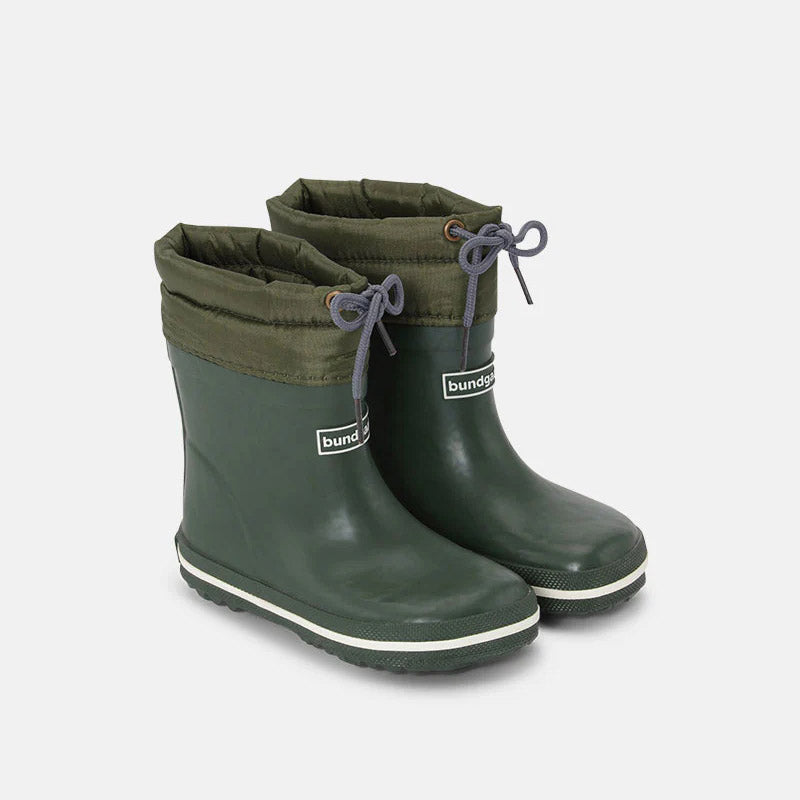 Boys & Girls Green "Cirro Low Warm" Rain Shoes