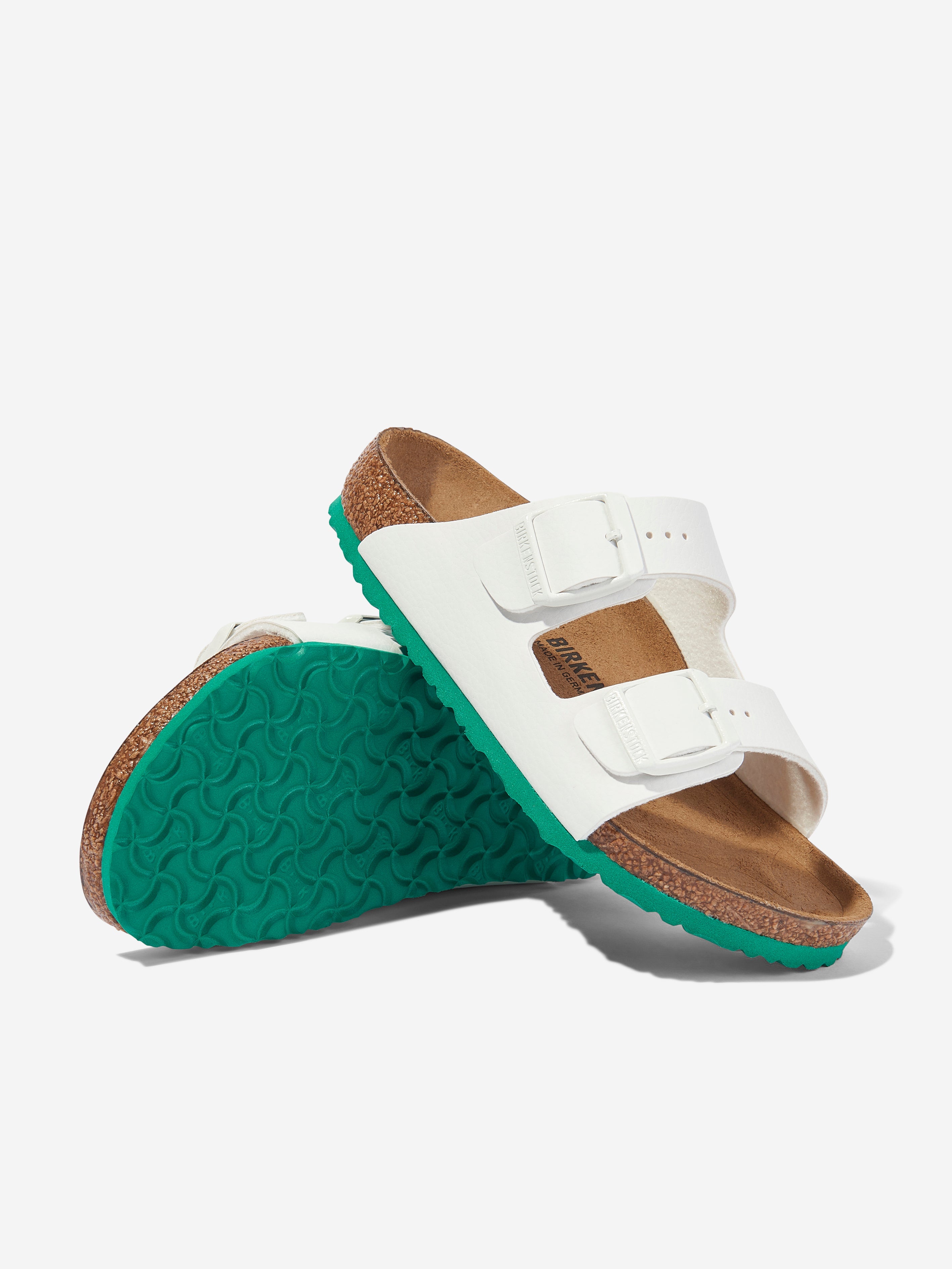 Kids Arizona Classic Sandals in White