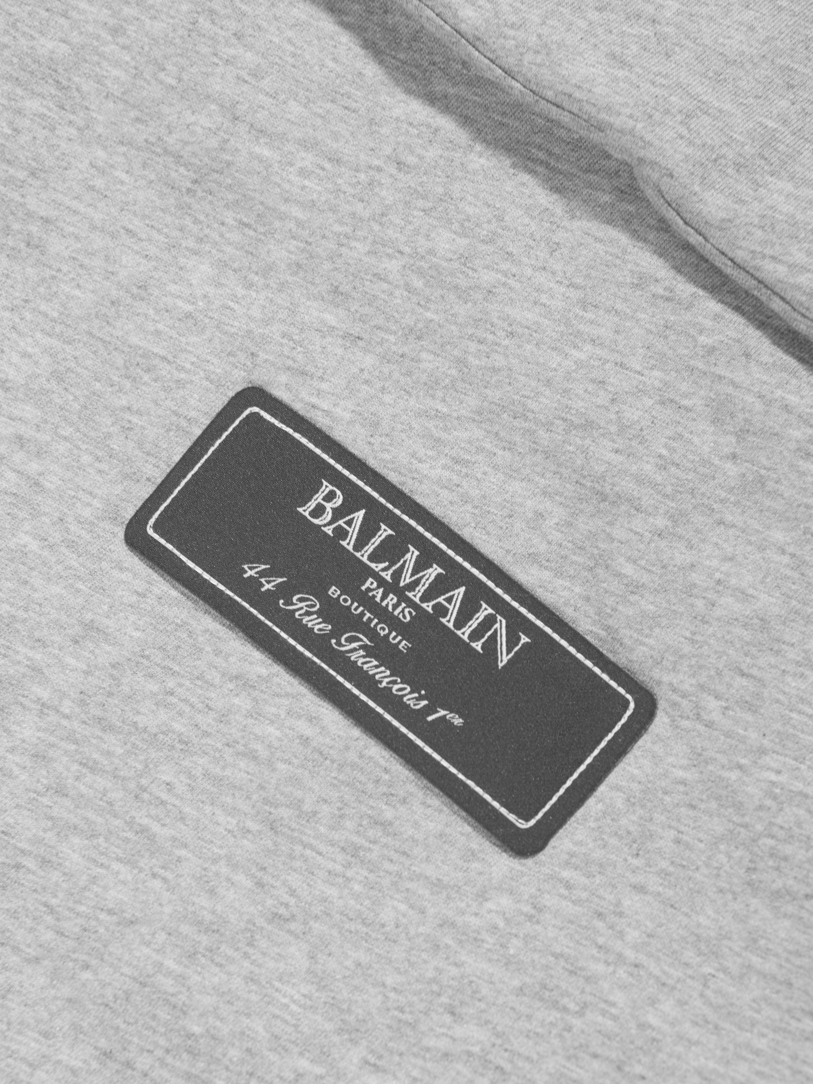 Balmain Baby Logo Nest in Grey (79cm)