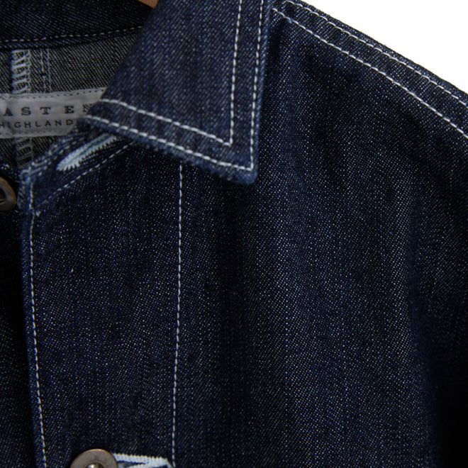 Boys & Girls Navy Denim Jacket