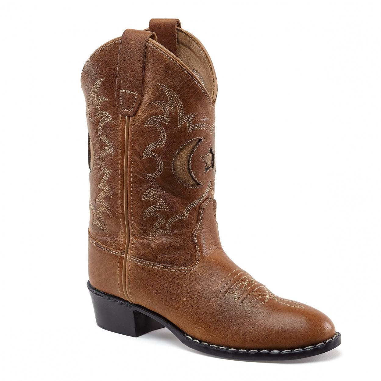 Girls Brown Cowboy Boots