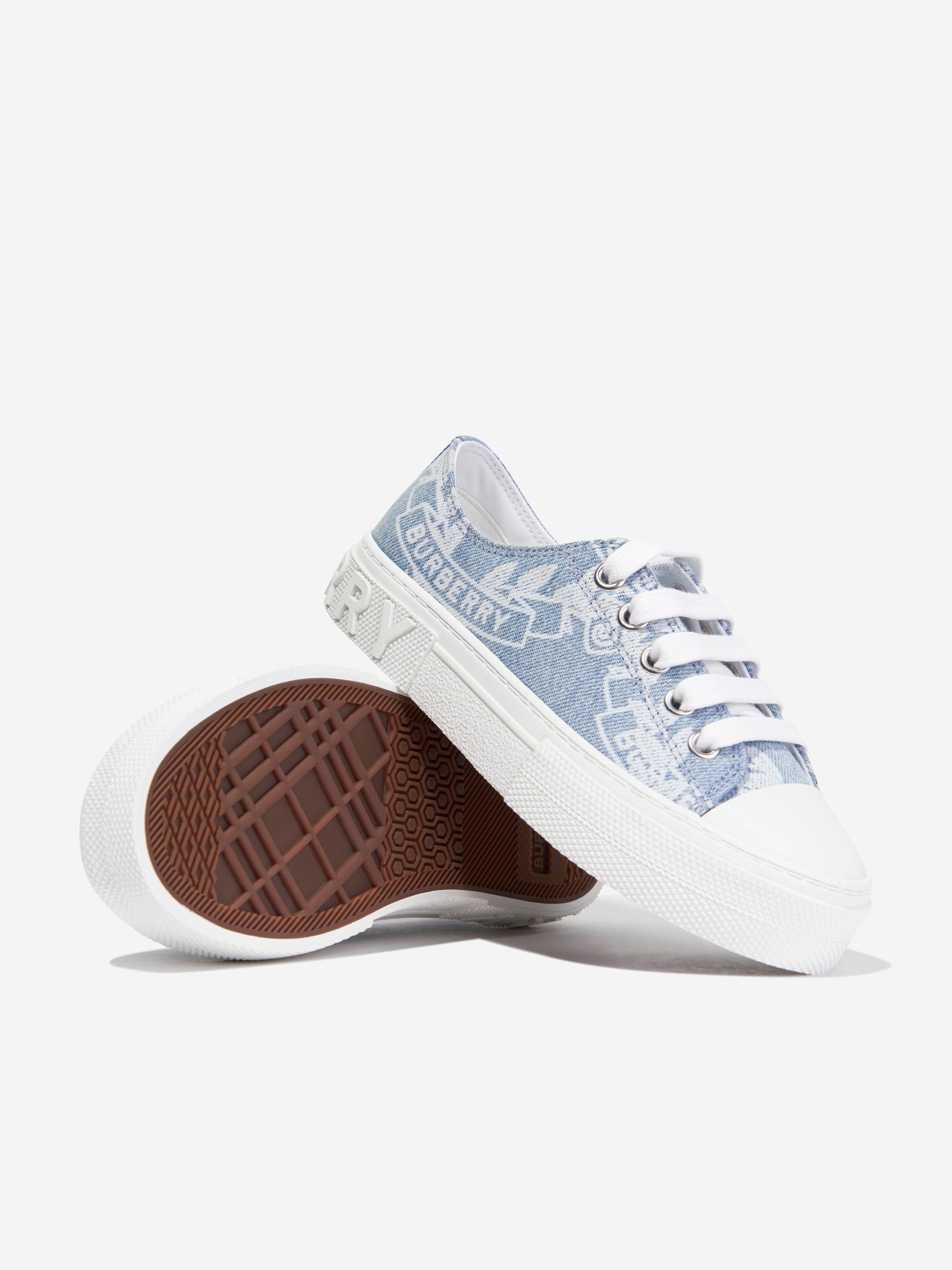 Kids Mini Jack Trainers in Blue