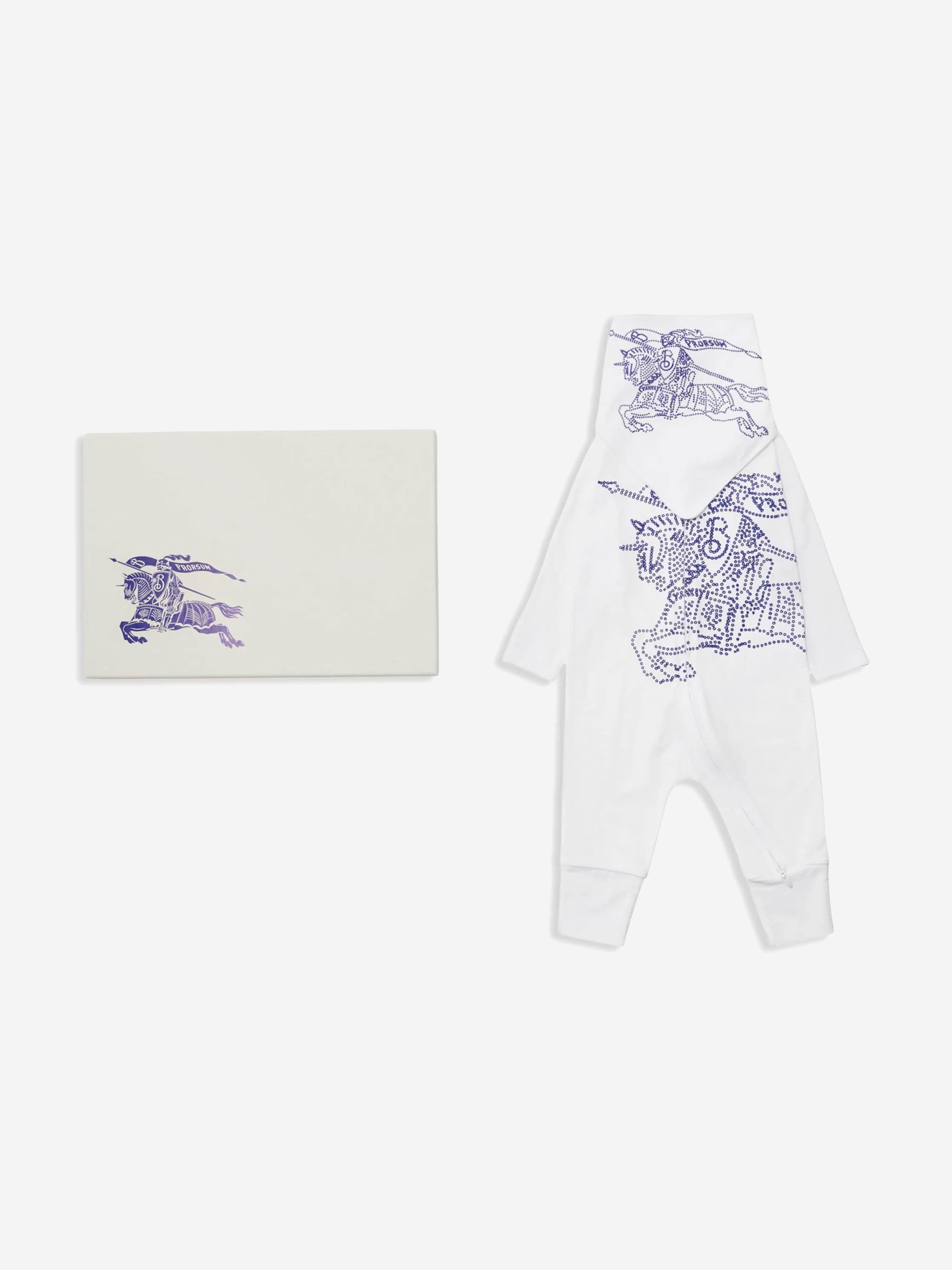 Baby Claude XL Romper Gift Set in White