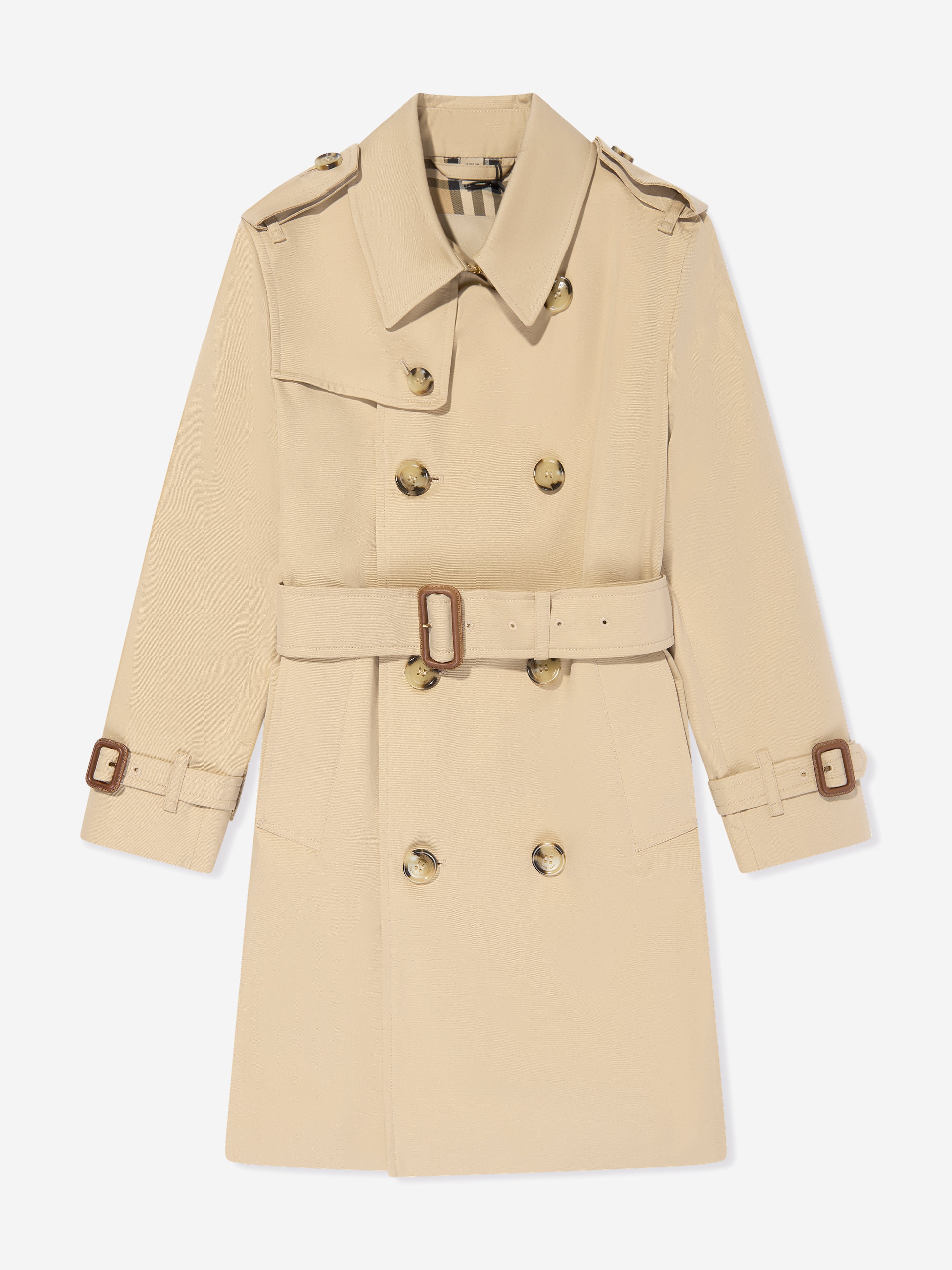 Kids Mayfair Trench Coat in Beige
