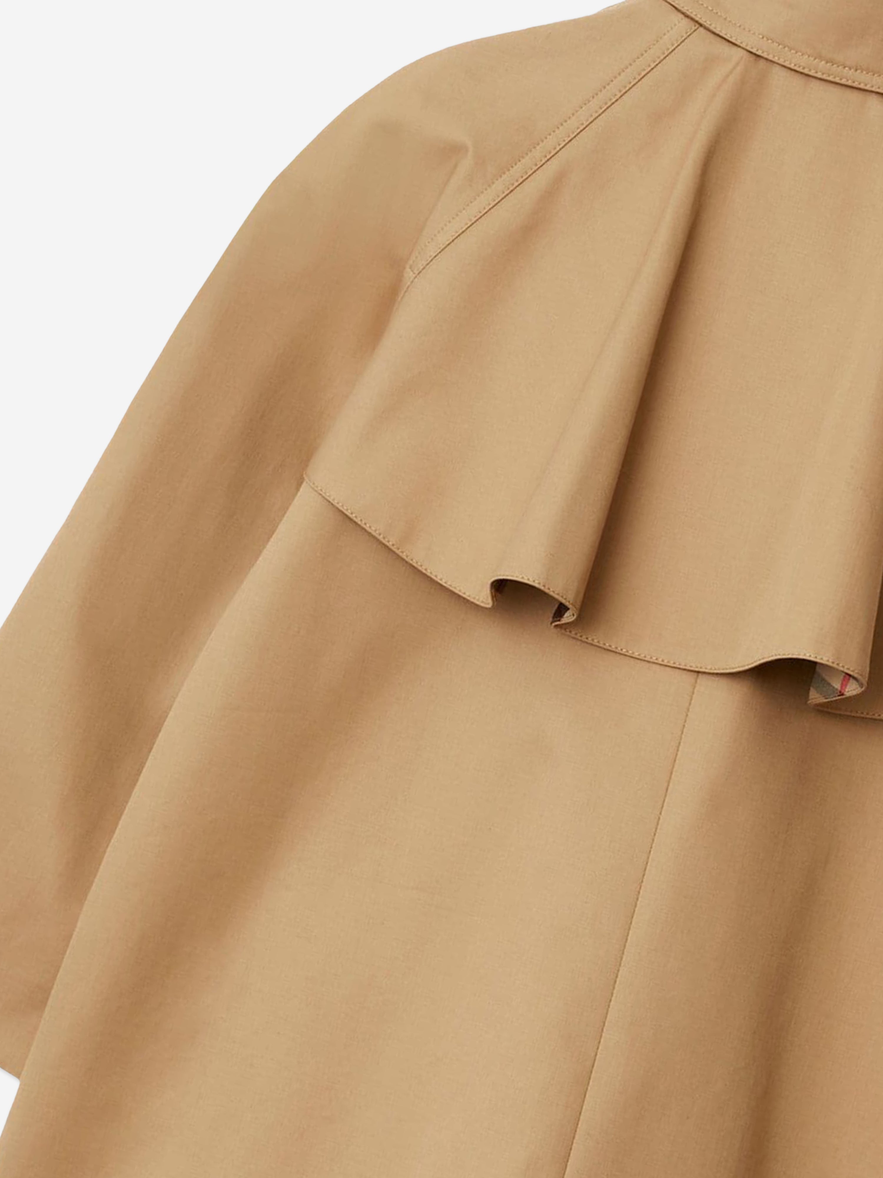 Girls Olivia Trench Coat in Beige