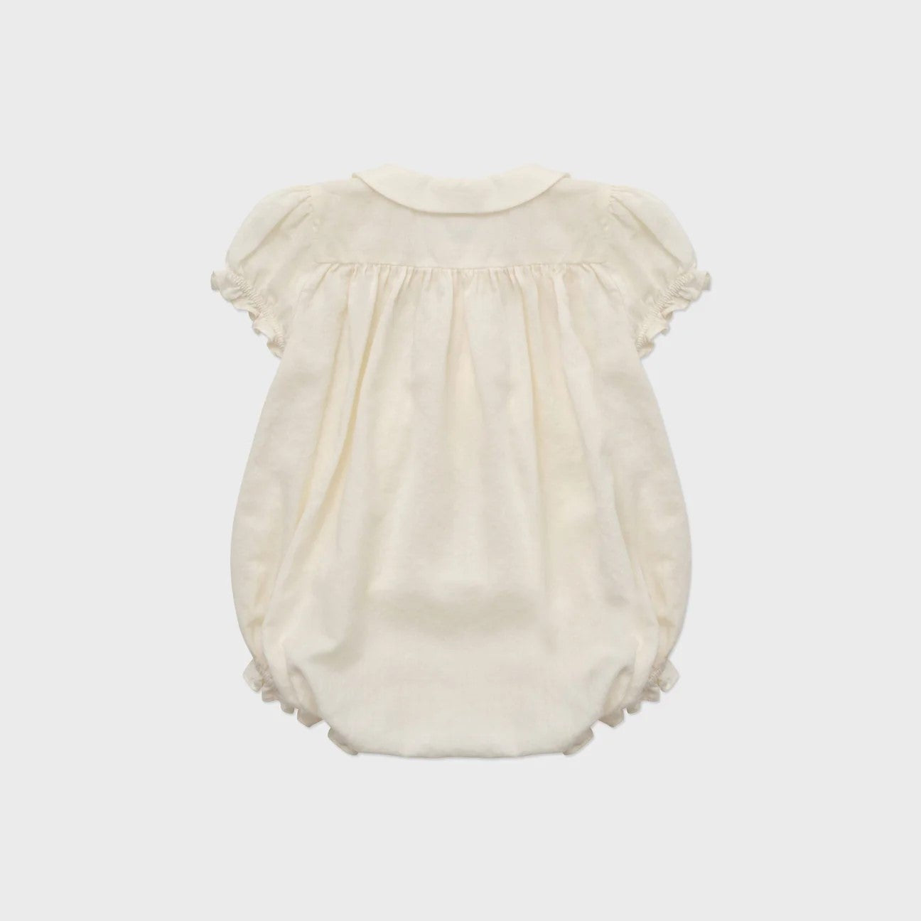 Baby Girls Cream Cotton Bodysuit Set