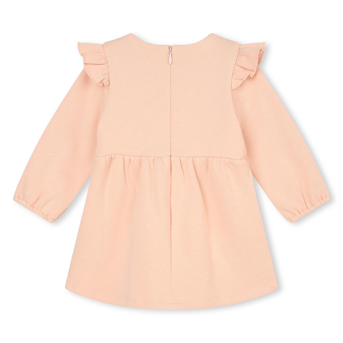 Baby Girls Pink Cotton Dress