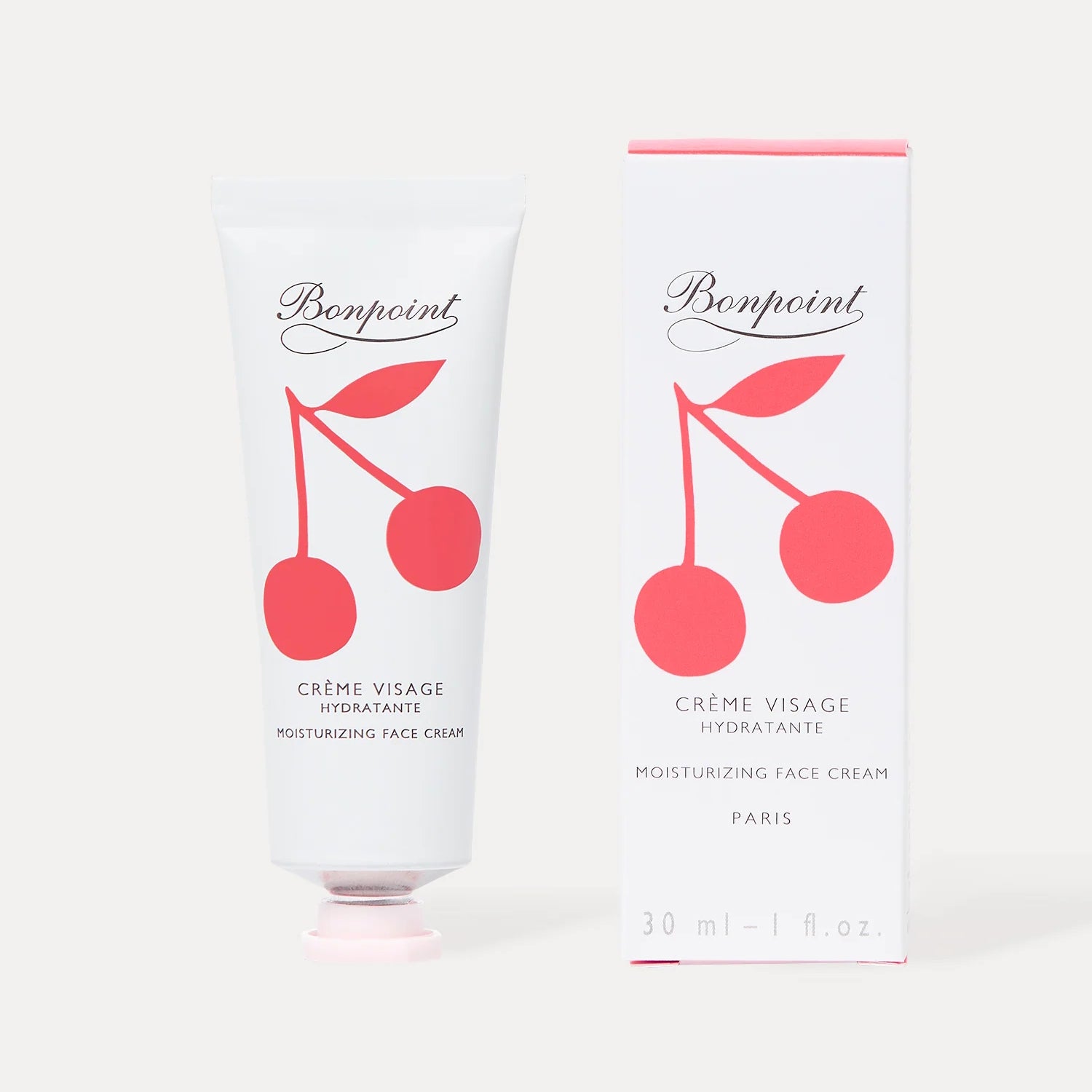 Crème visage hydratante tube rose fluo(30 ml)