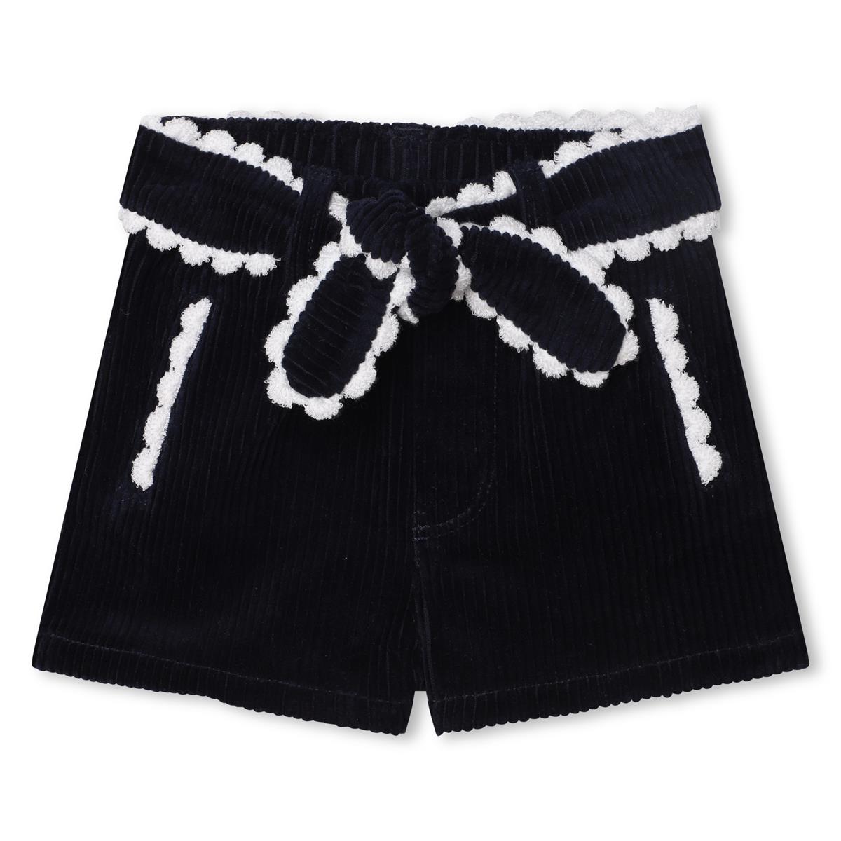 Baby Girls Blue Shorts