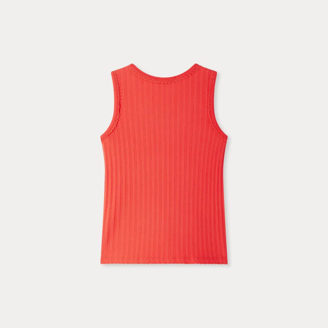 Girls Poppy Cotton Vest