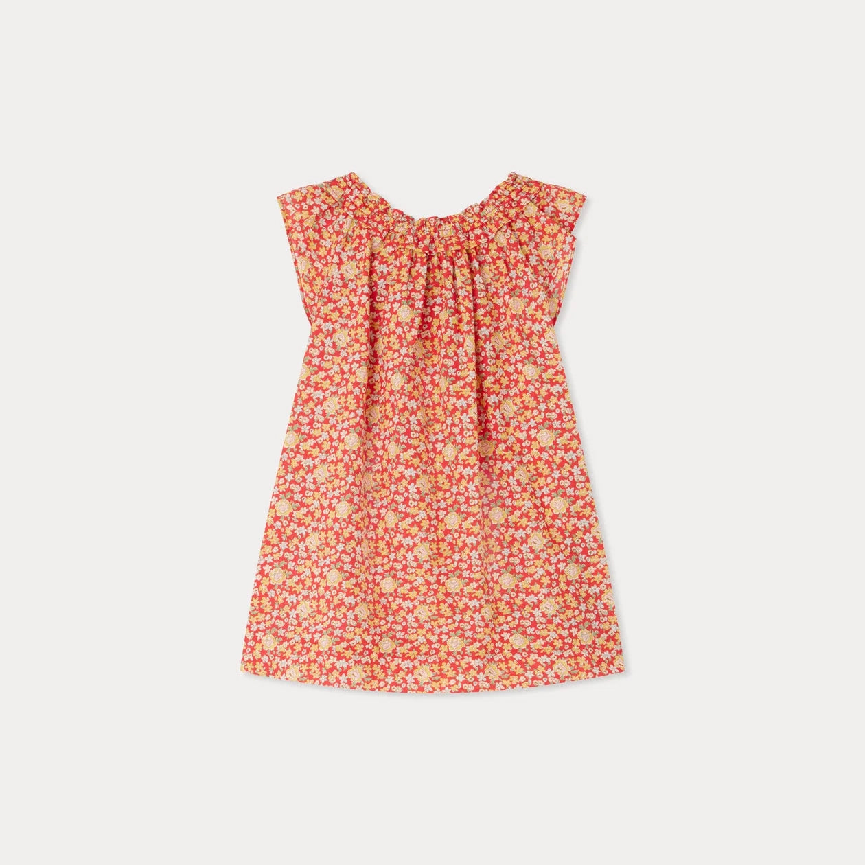 Baby Girls Poppy Floral Cotton Dress