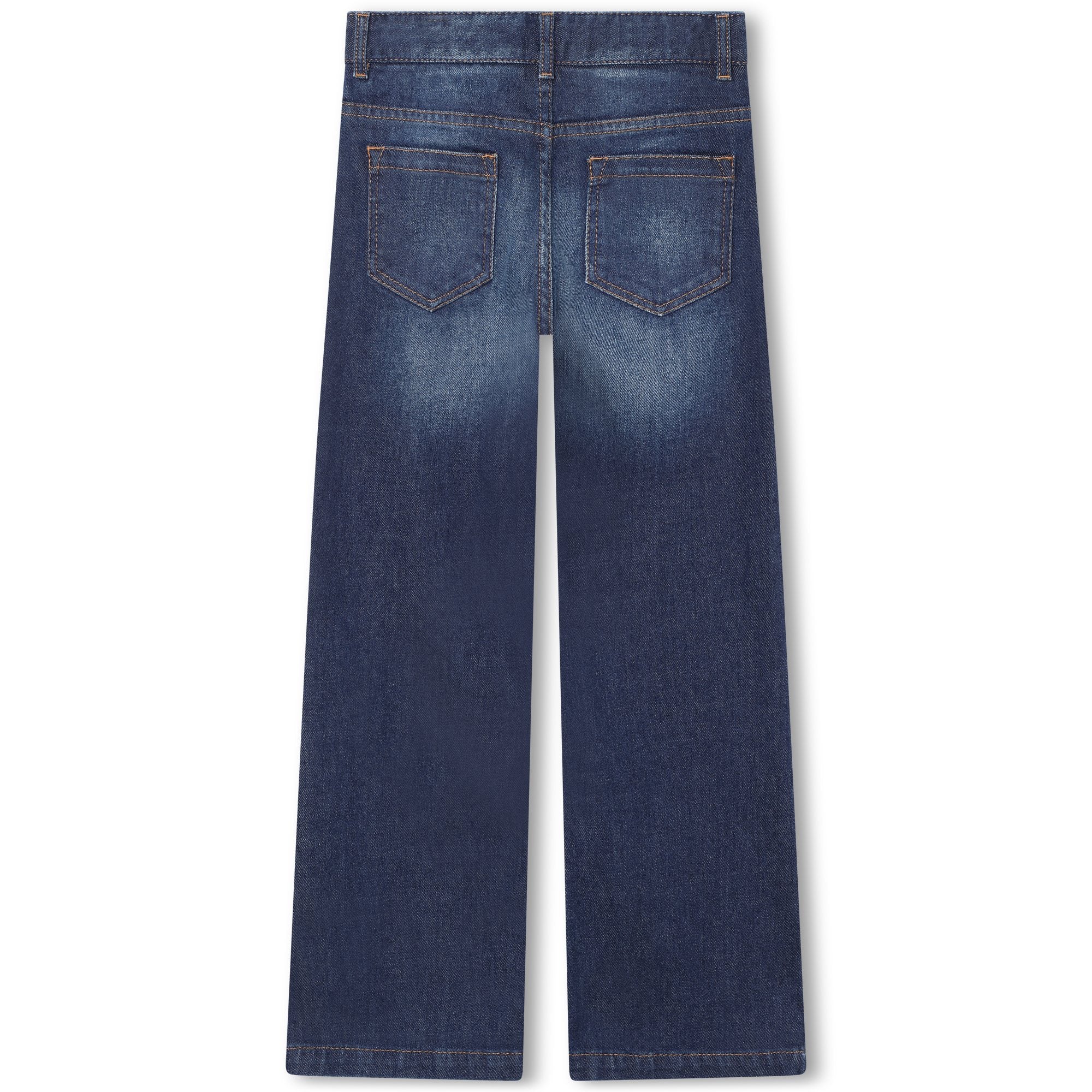 Girls Blue Denim Trousers