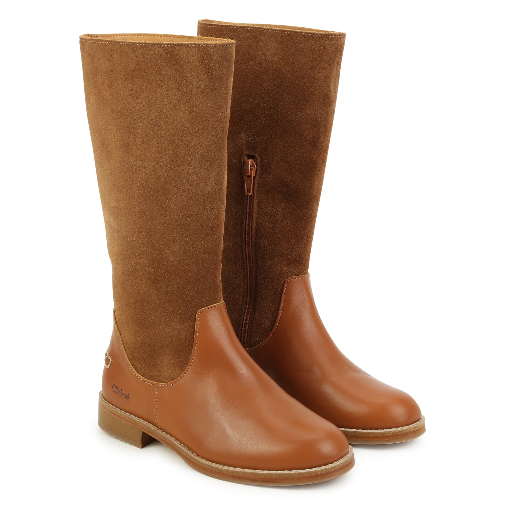 Girls Camel Boots