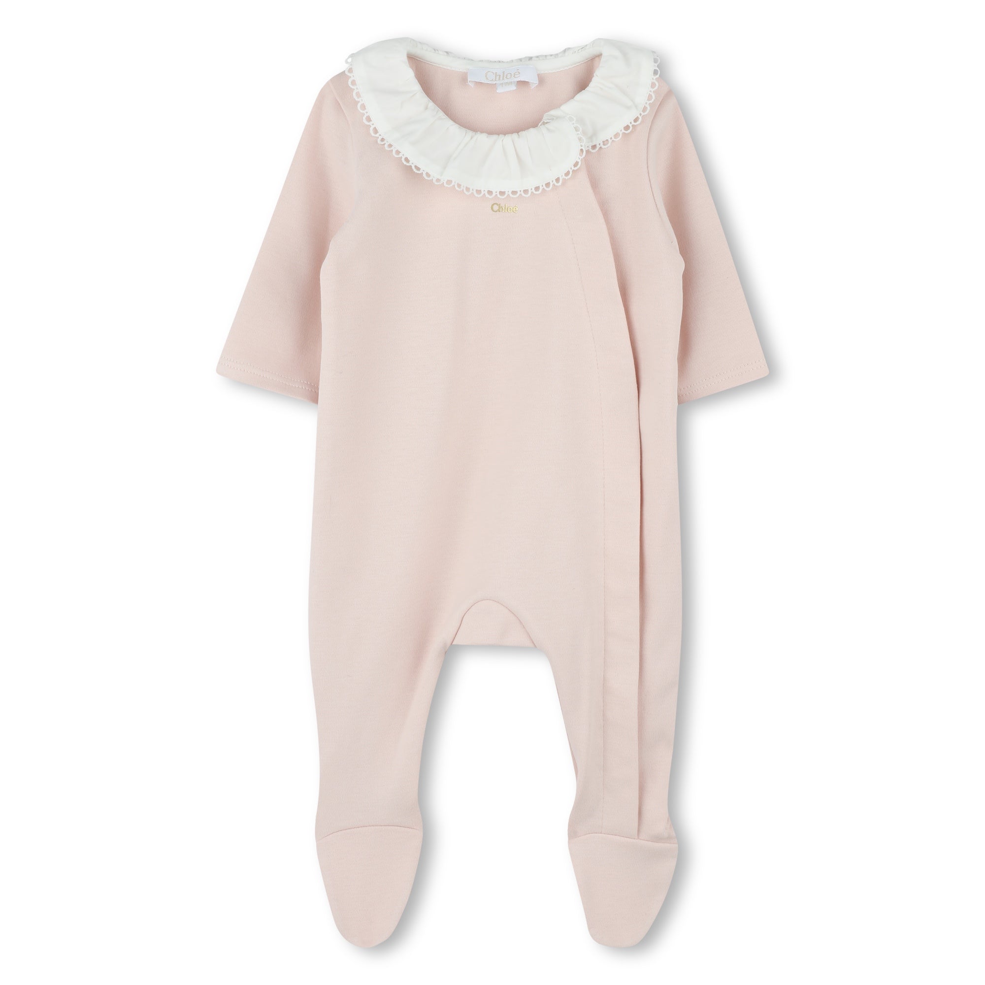 Baby Girls Pink Cotton Babysuit Gift Set(3 Pack)