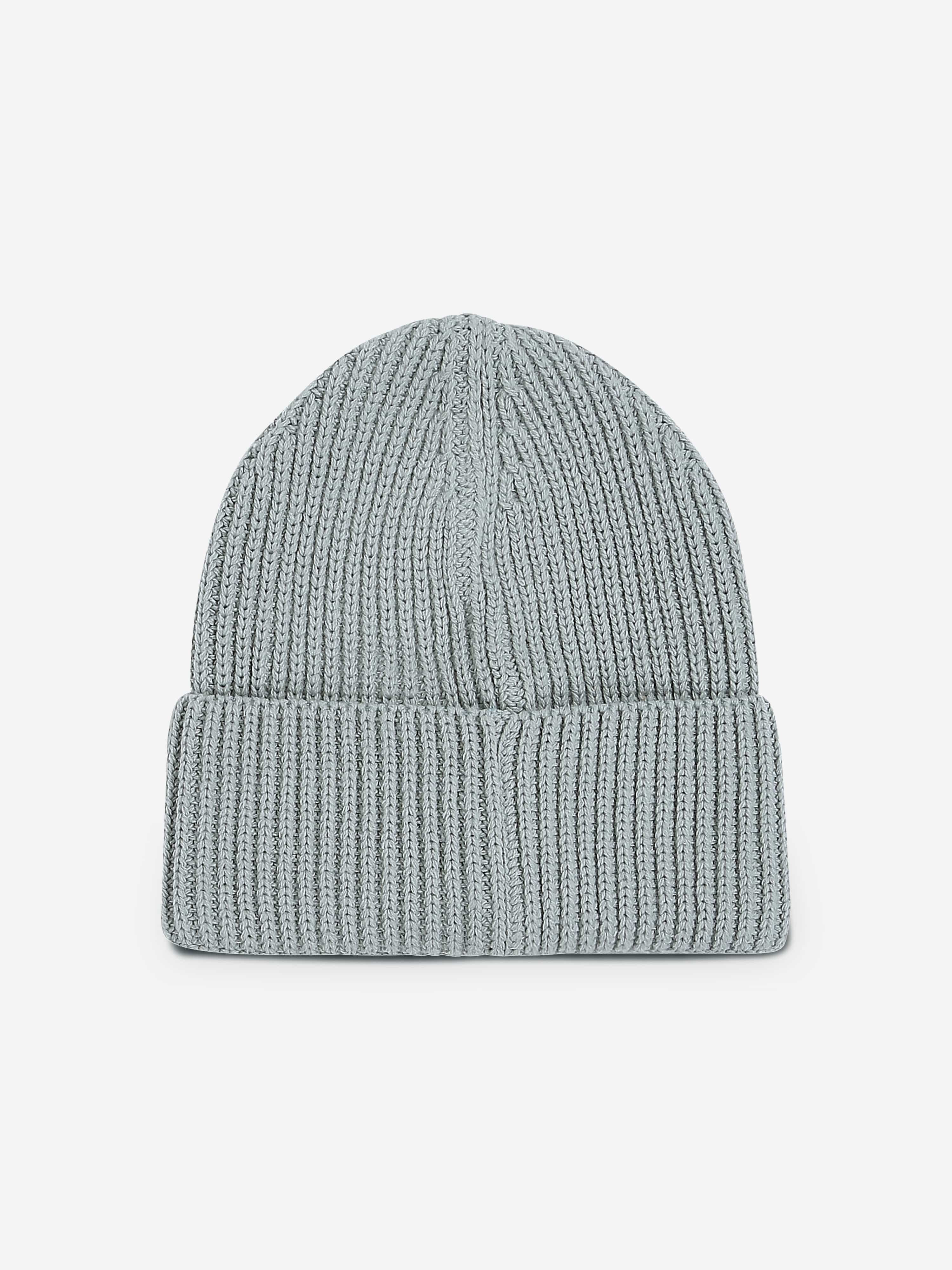Calvin Klein Kids Monogram Rib Beanie in Green