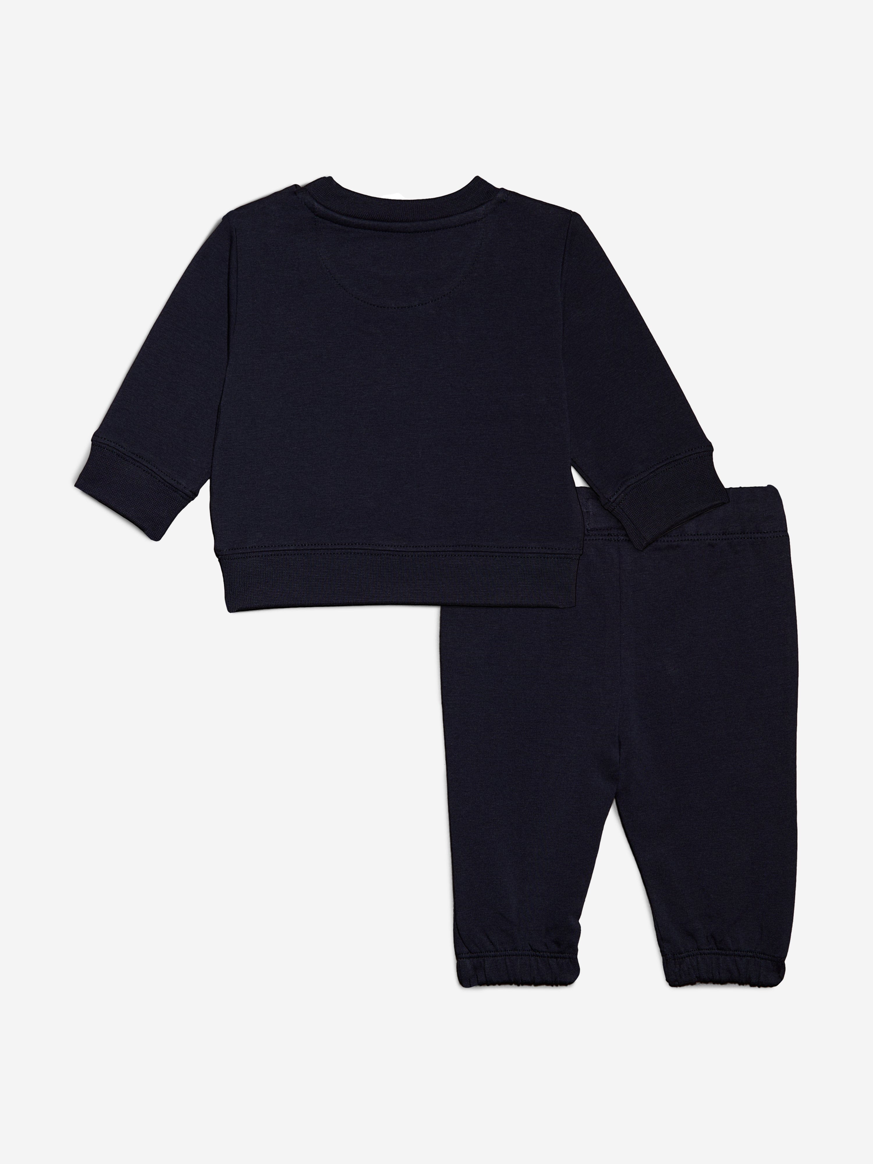 Baby Monogram Logo Tracksuit in Navy
