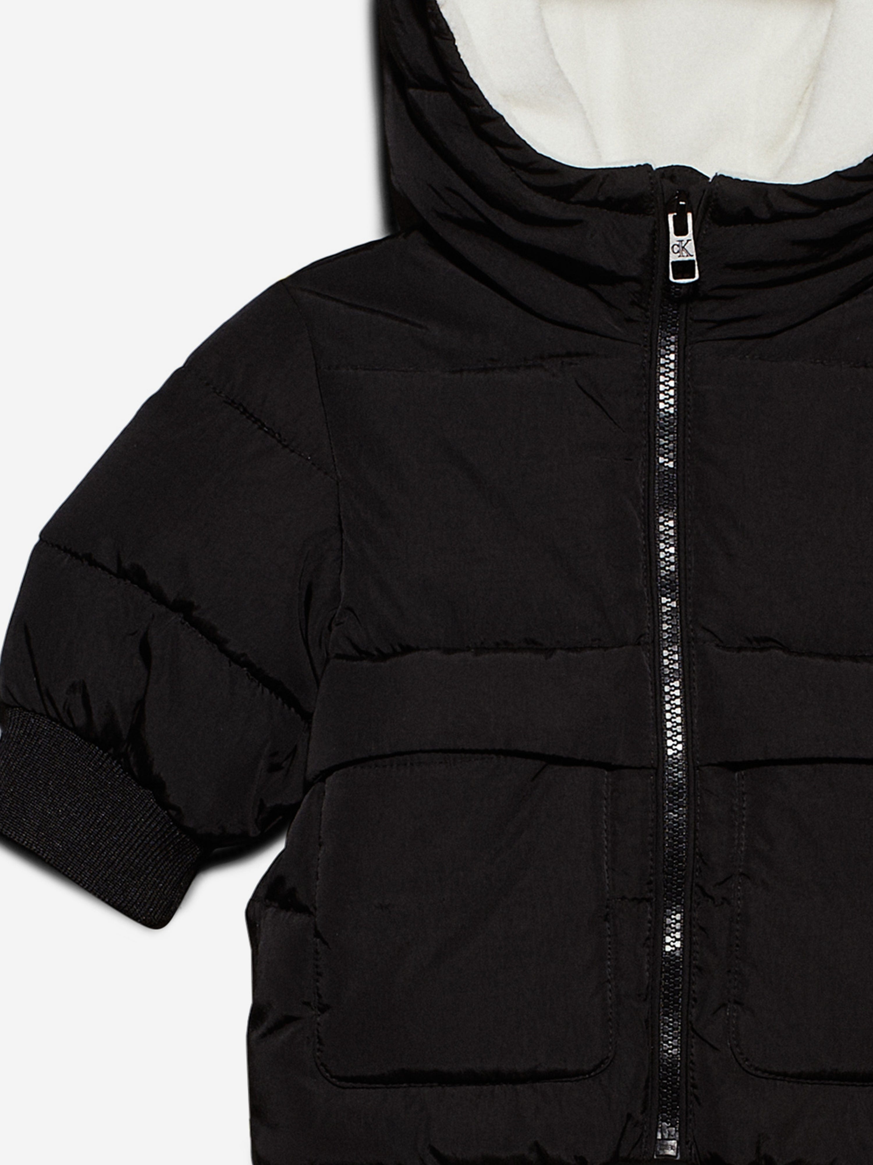 Calvin Klein Baby Puffer Jacket in Black