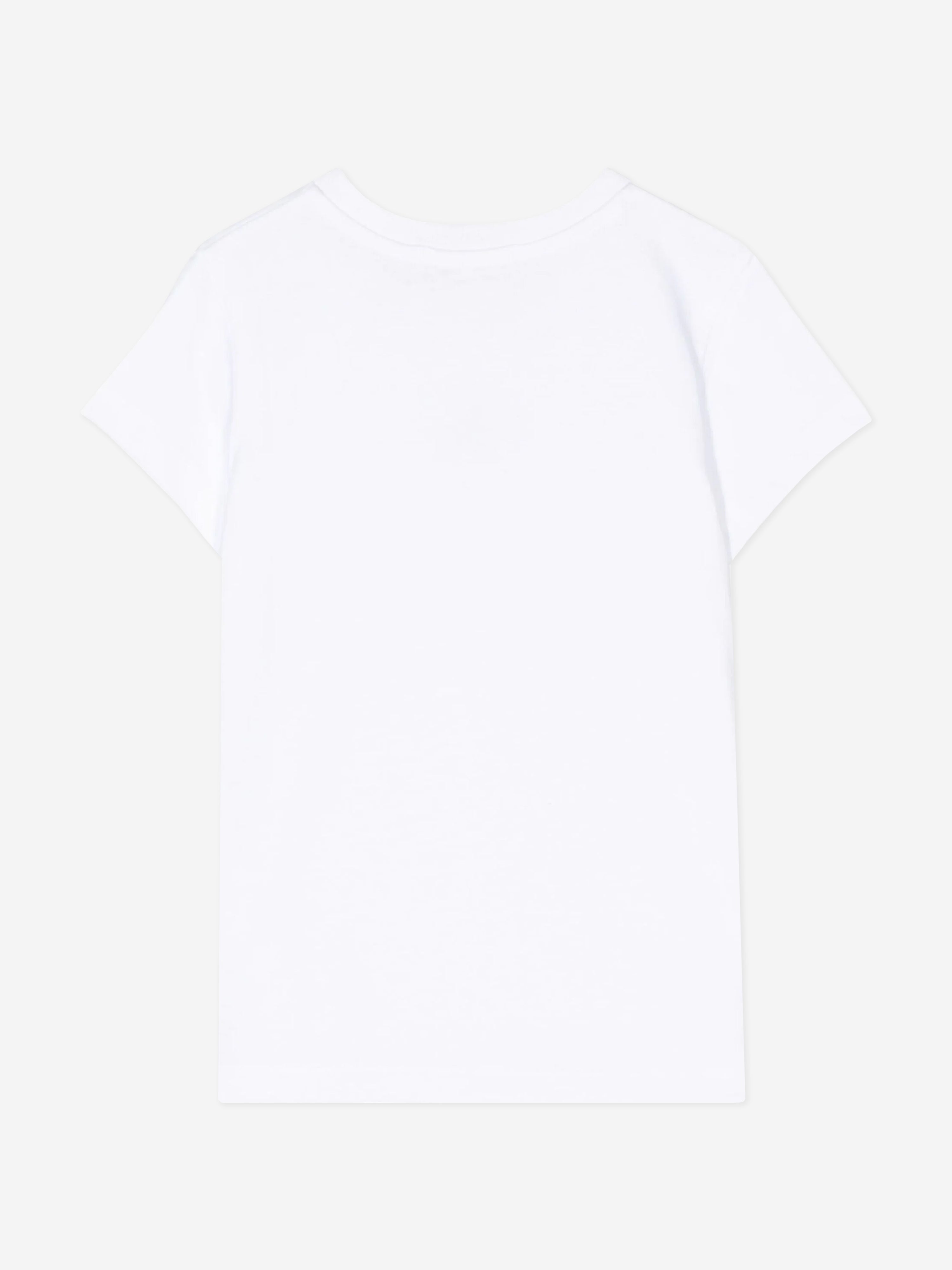 Calvin Klein Girls Micro Monogram Top in White