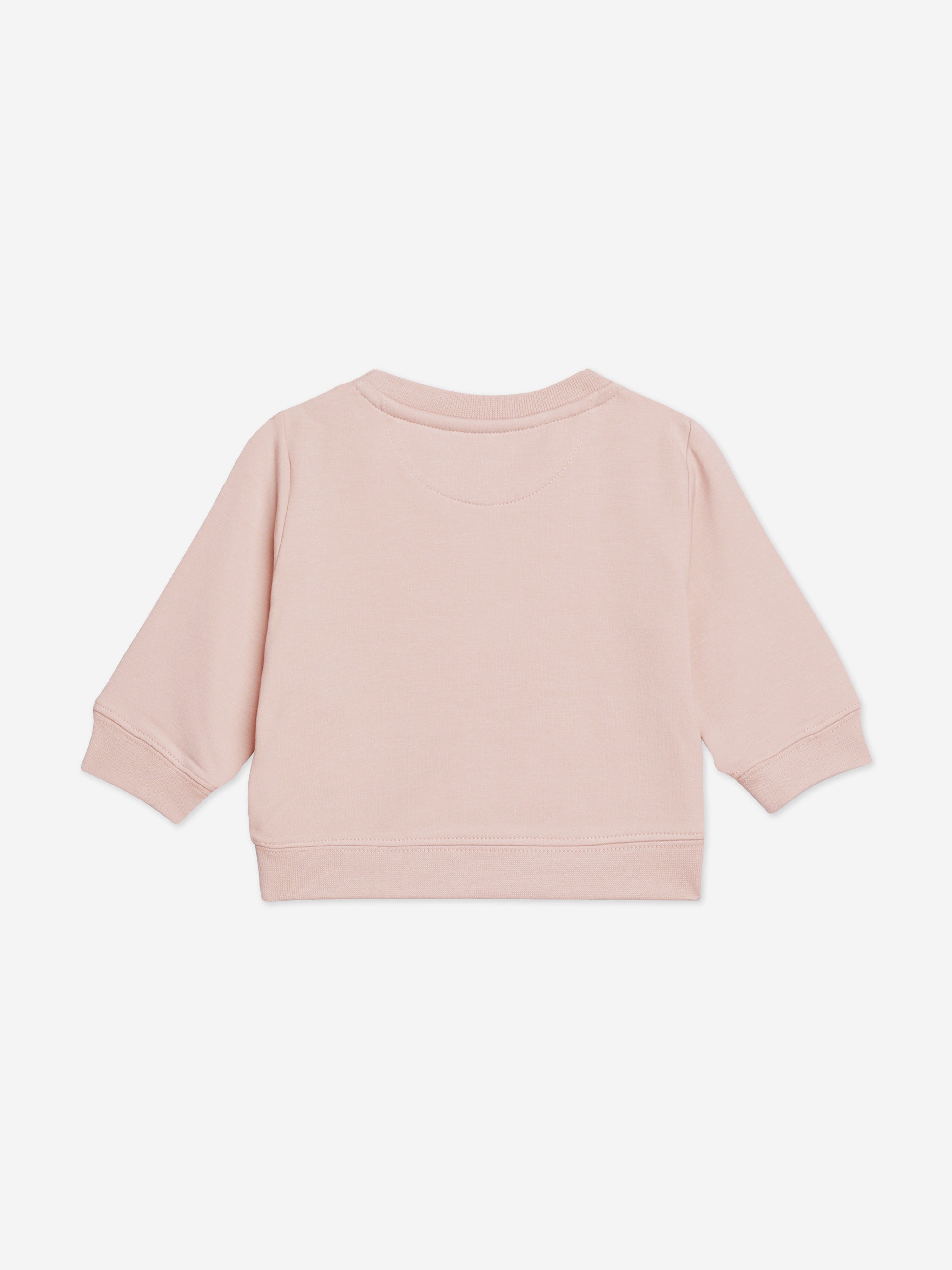 Calvin Klein Baby Girls Monogram Tracksuit in Pink