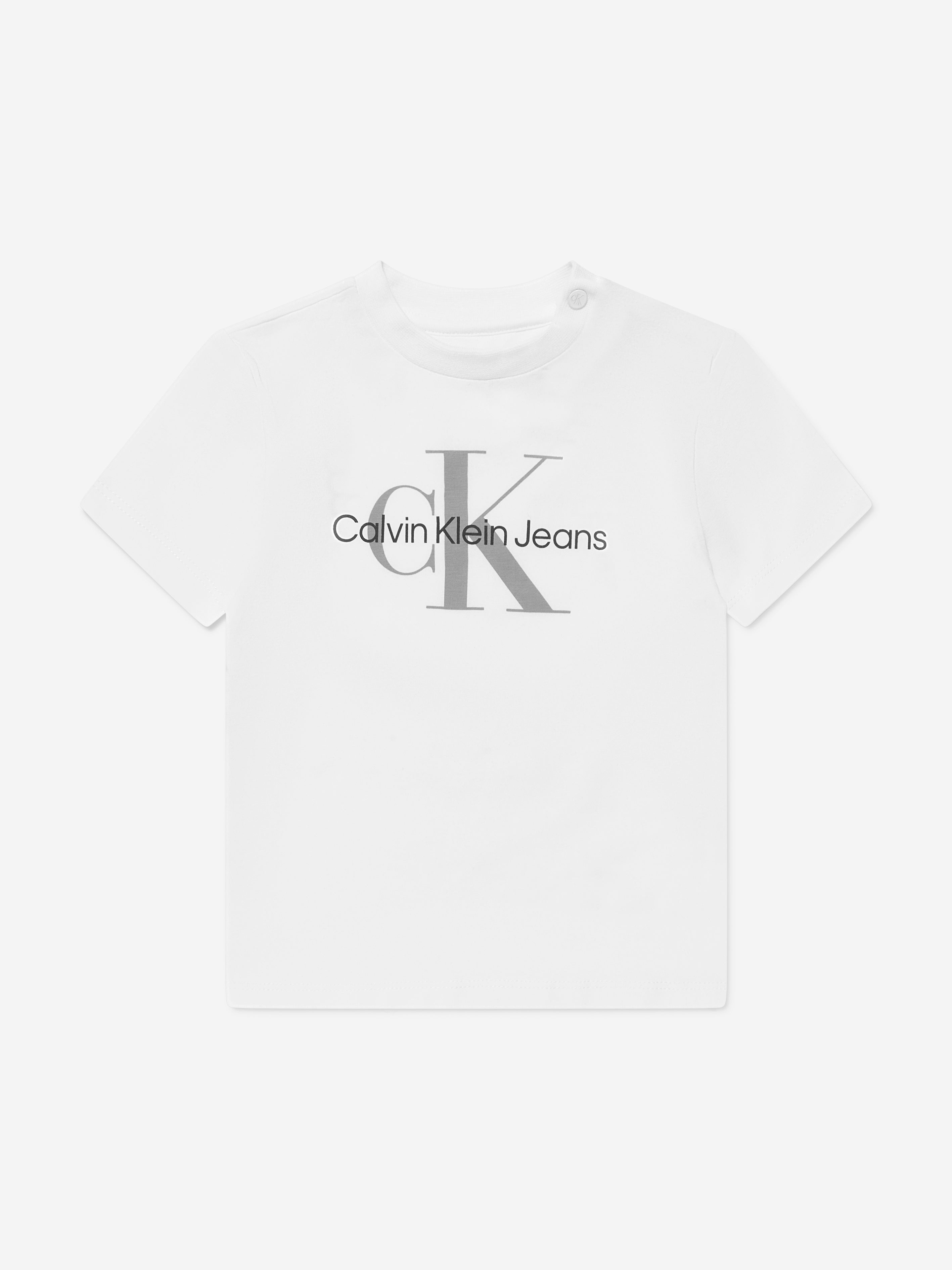 Calvin Klein Baby Monogram 3 Piece Gift Set in Black
