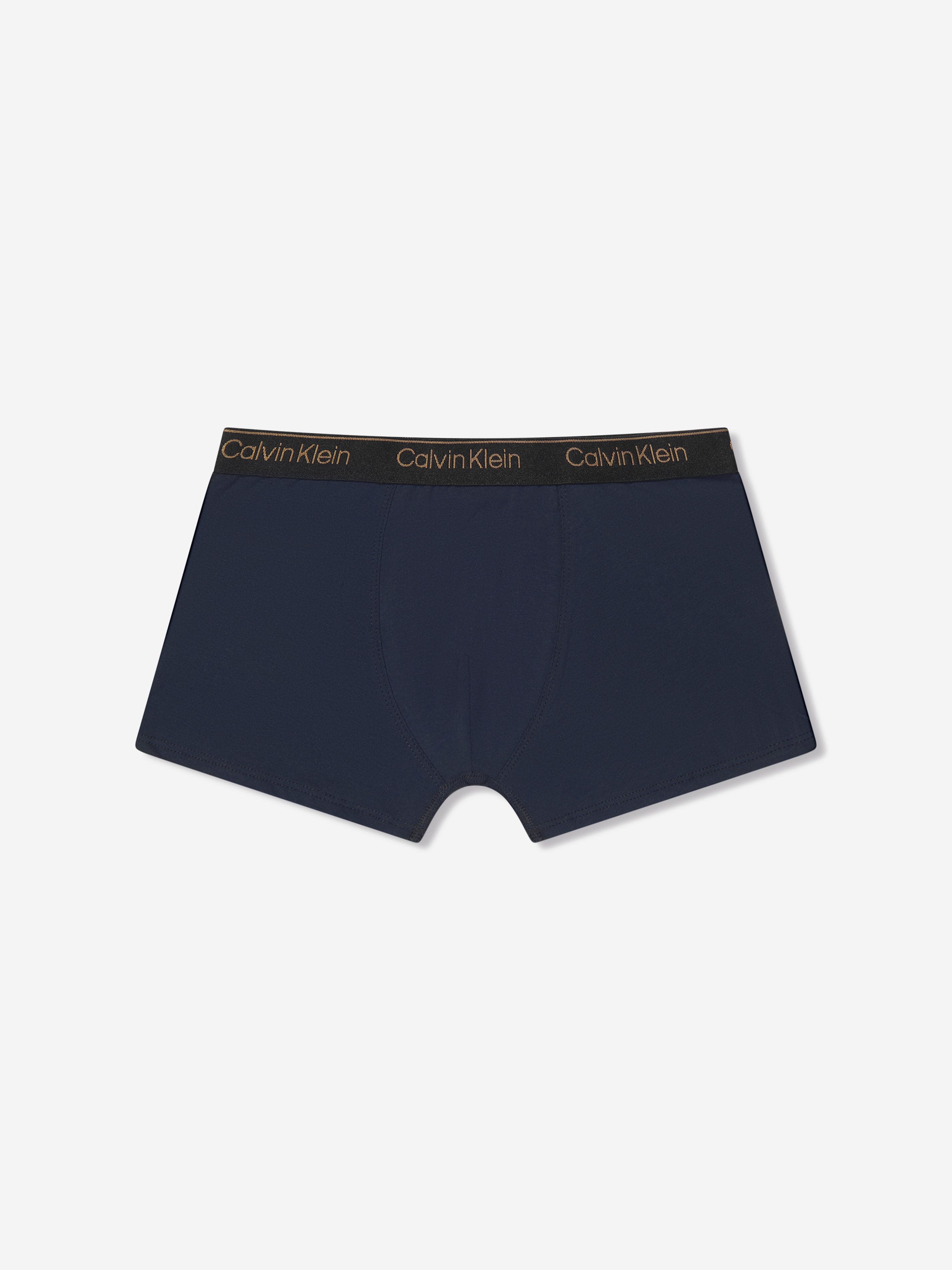 Calvin Klein Boys 5 Pack Trunks Set in Red