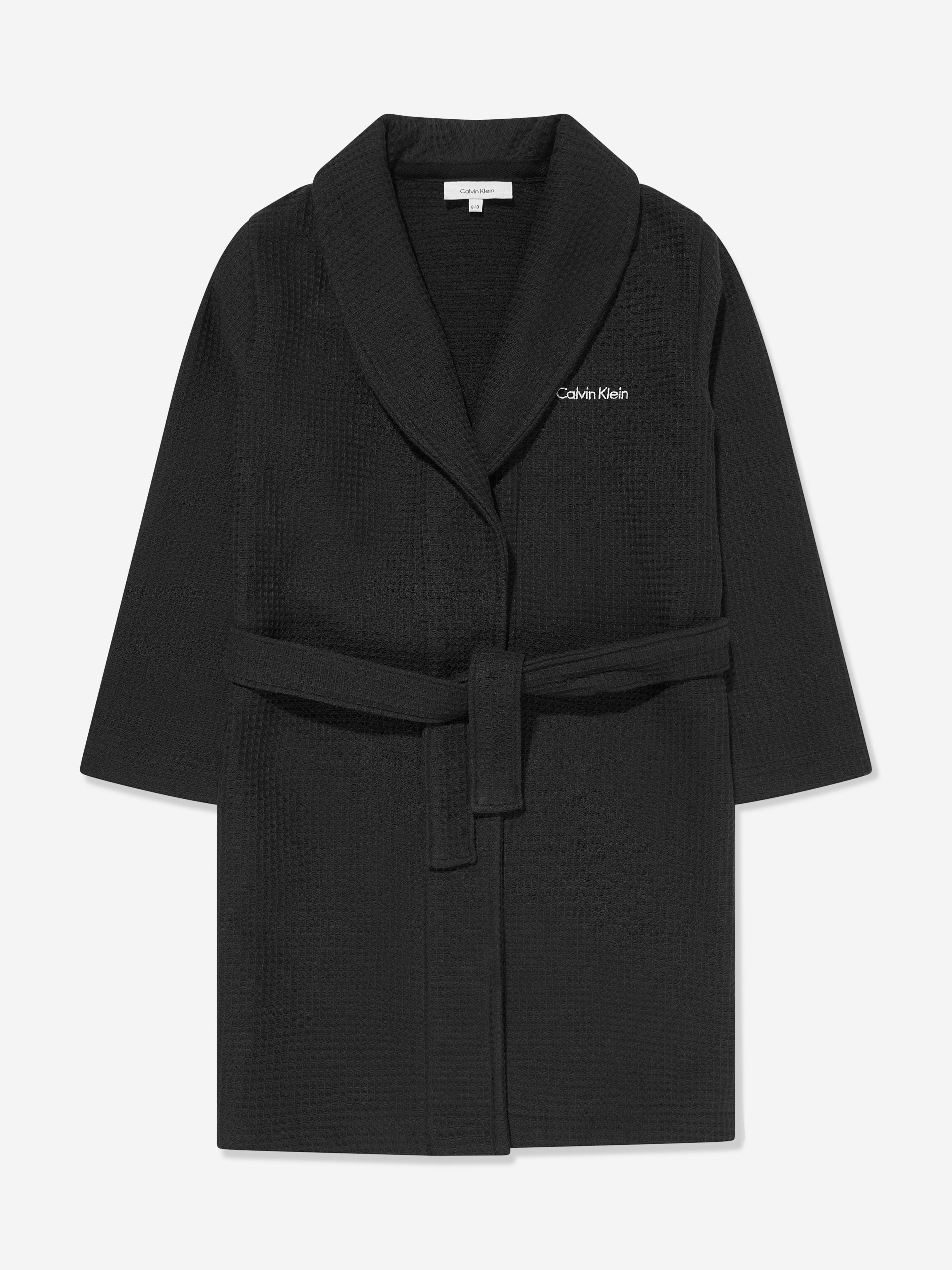 Calvin Klein Kids Bathrobe in Black