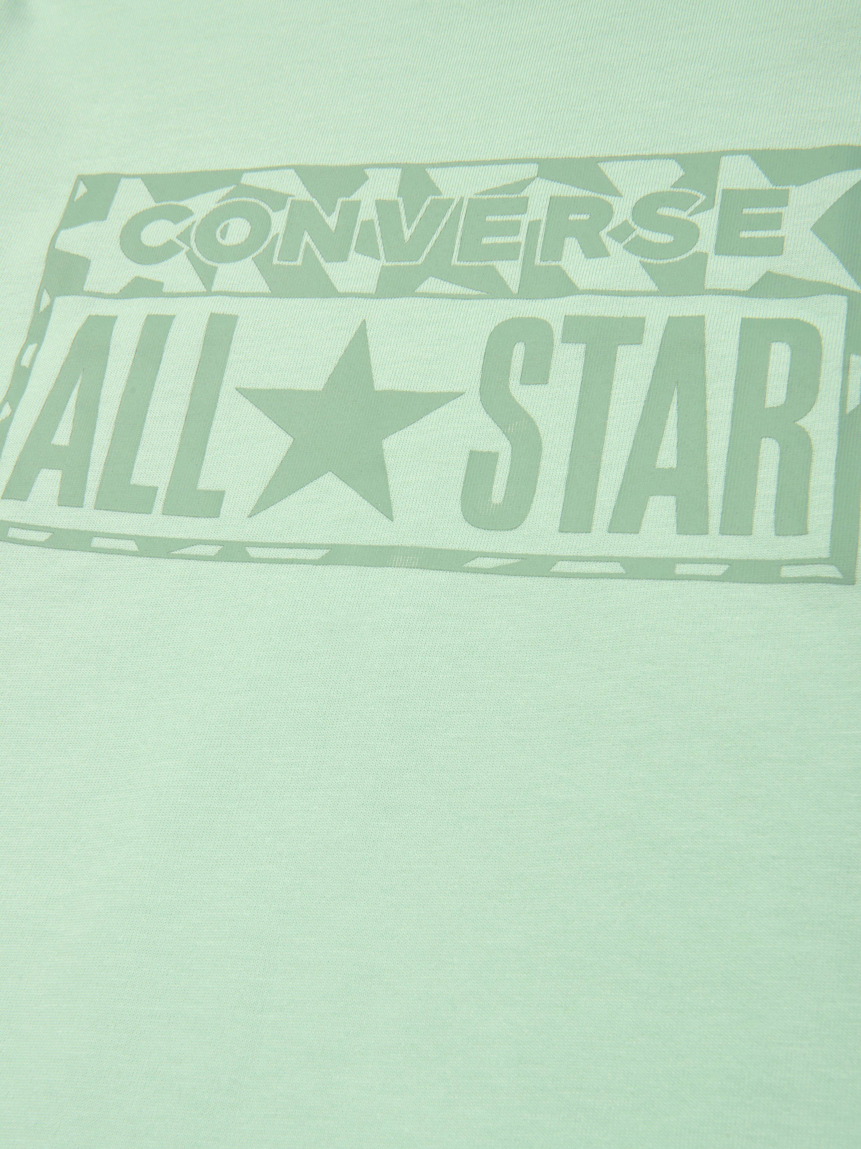 Converse Boys Lifestyle Loose Fit T-Shirt in Green