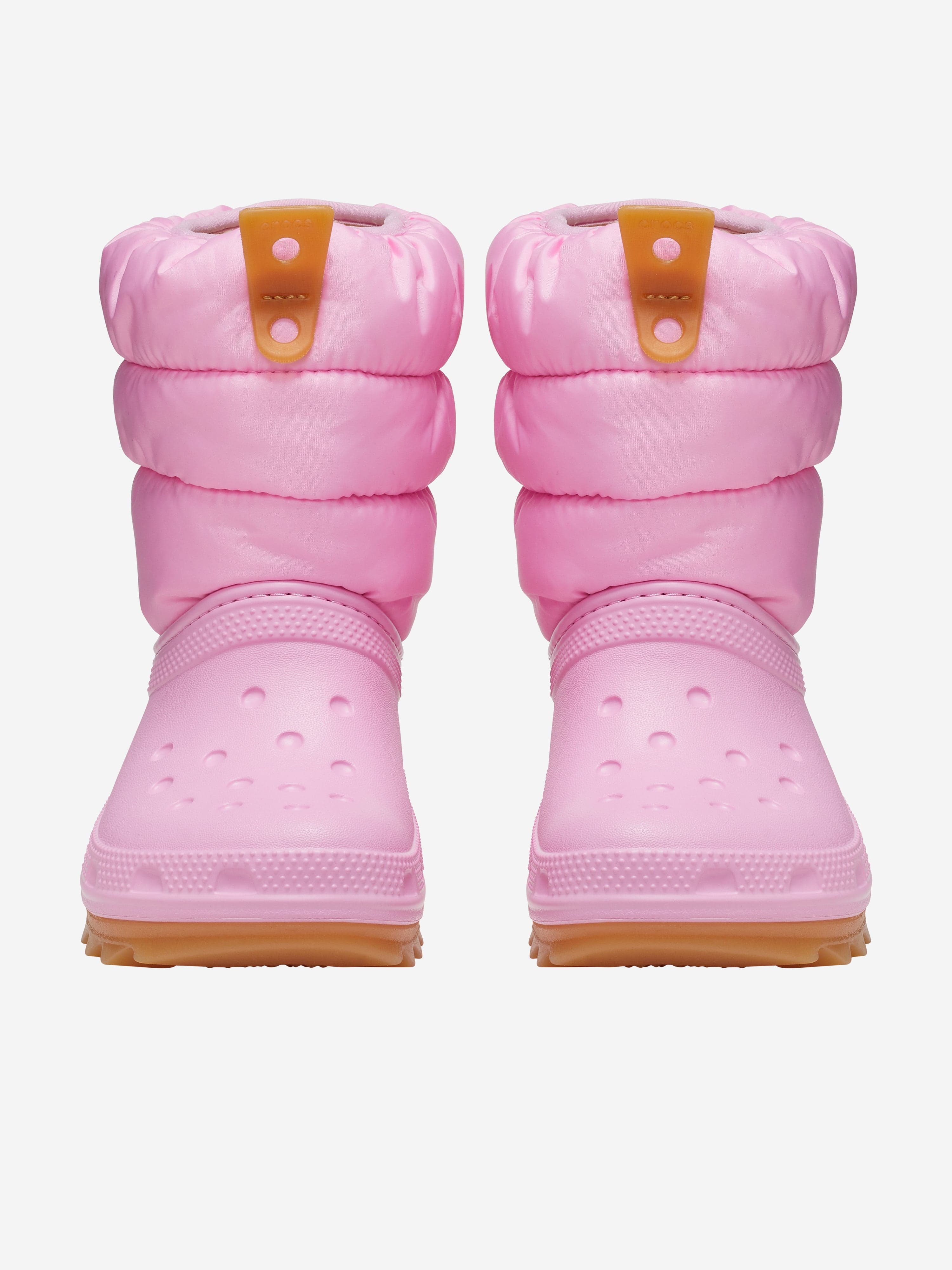 Girls Classic Neo Puff Boots in Pink