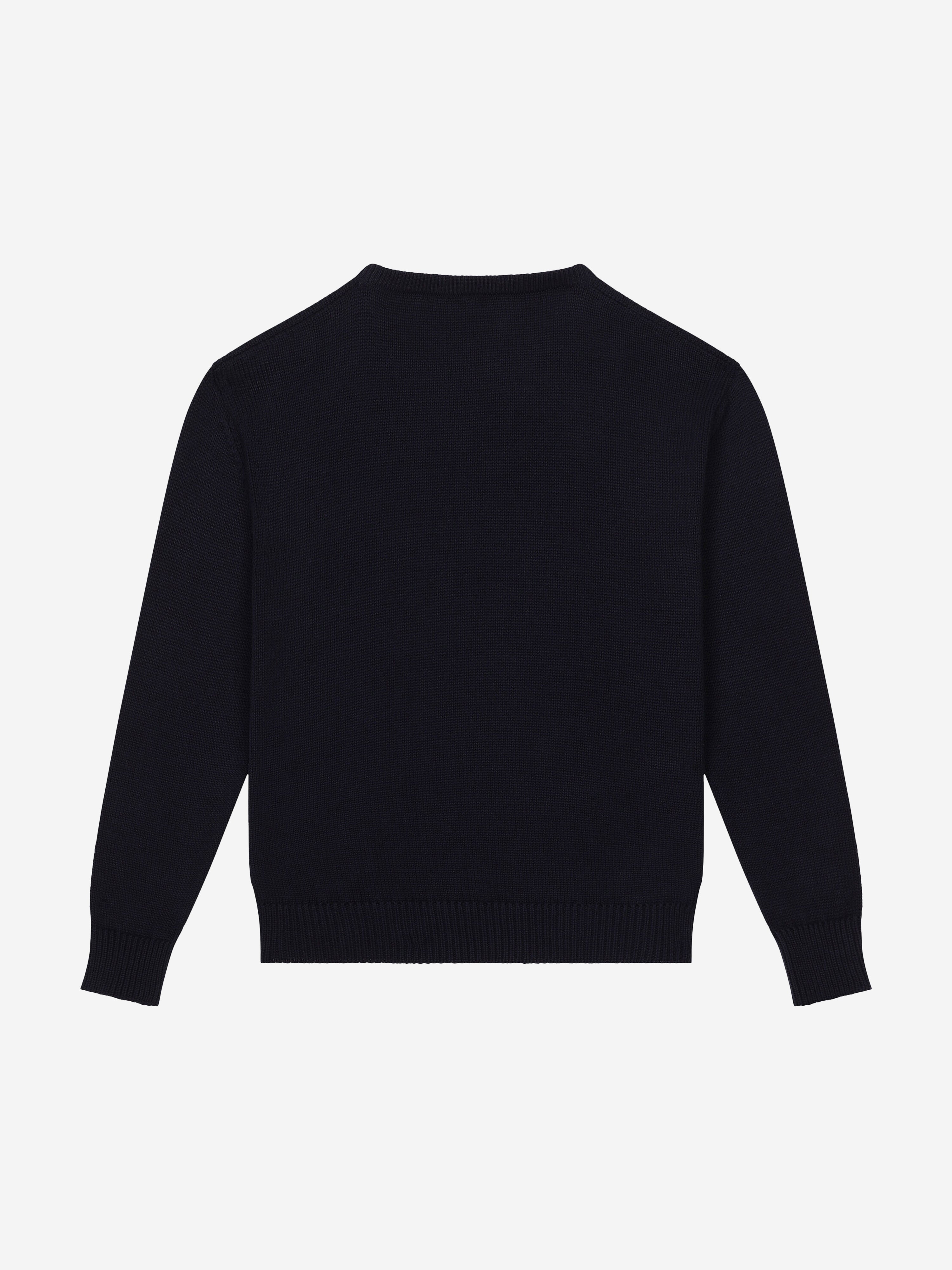 Dolce & Gabbana Boys Milano Logo Sweatshirt in Navy